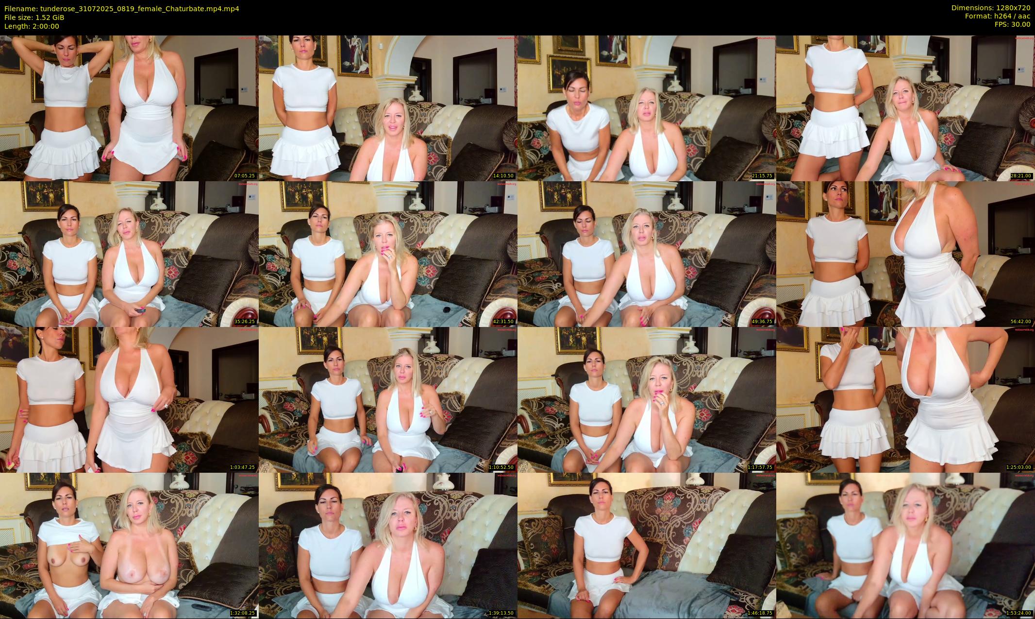tunderose — 120 minute Chaturbate female cam show recording, 720p, Jul 31, 2025