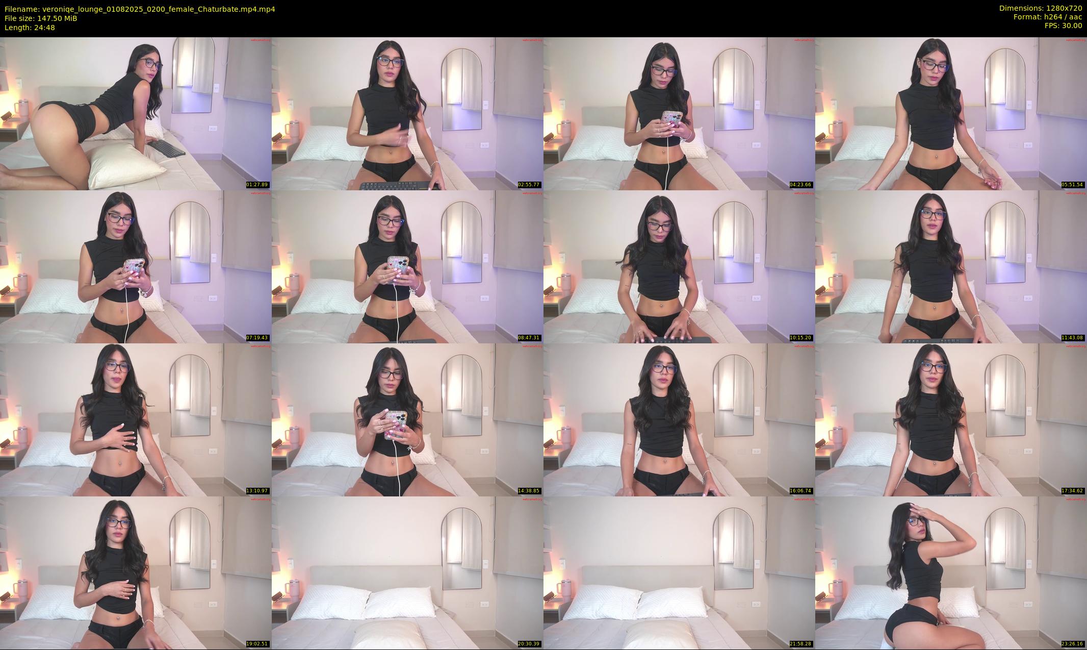 veroniqe_lounge — 25 minute Chaturbate couple cam show recording, 720p, Aug 1, 2025