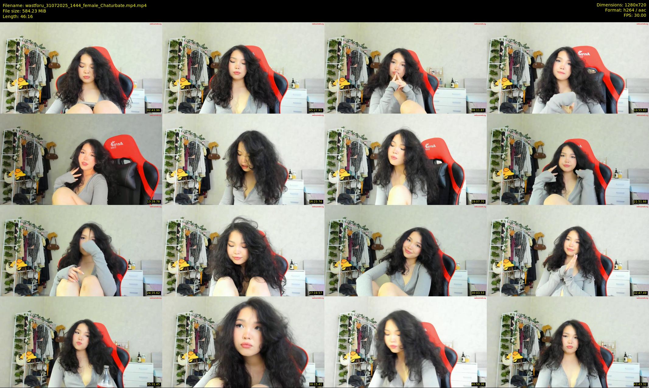 wastforu — 47 minute Chaturbate female cam show recording, 720p, Jul 31, 2025