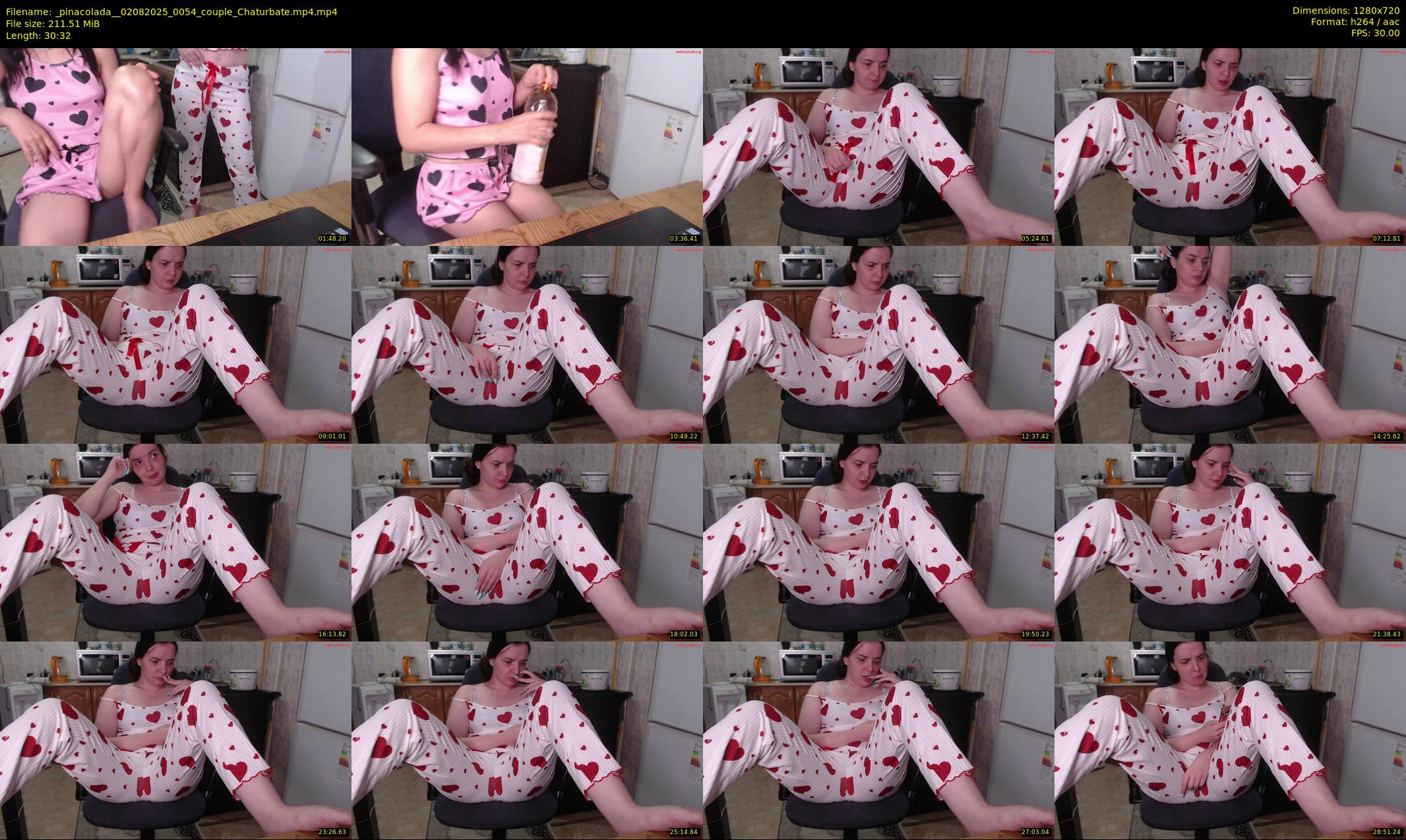 _pinacolada_ — 31 minute Chaturbate couple cam show recording, 720p, Aug 2, 2025