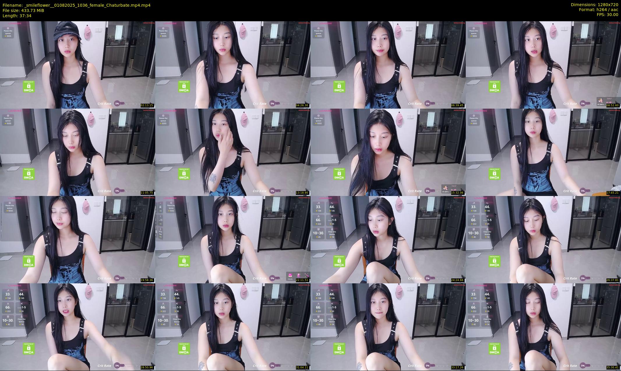 _smileflower_ — 38 minute Chaturbate female cam show recording, 720p, Aug 1, 2025
