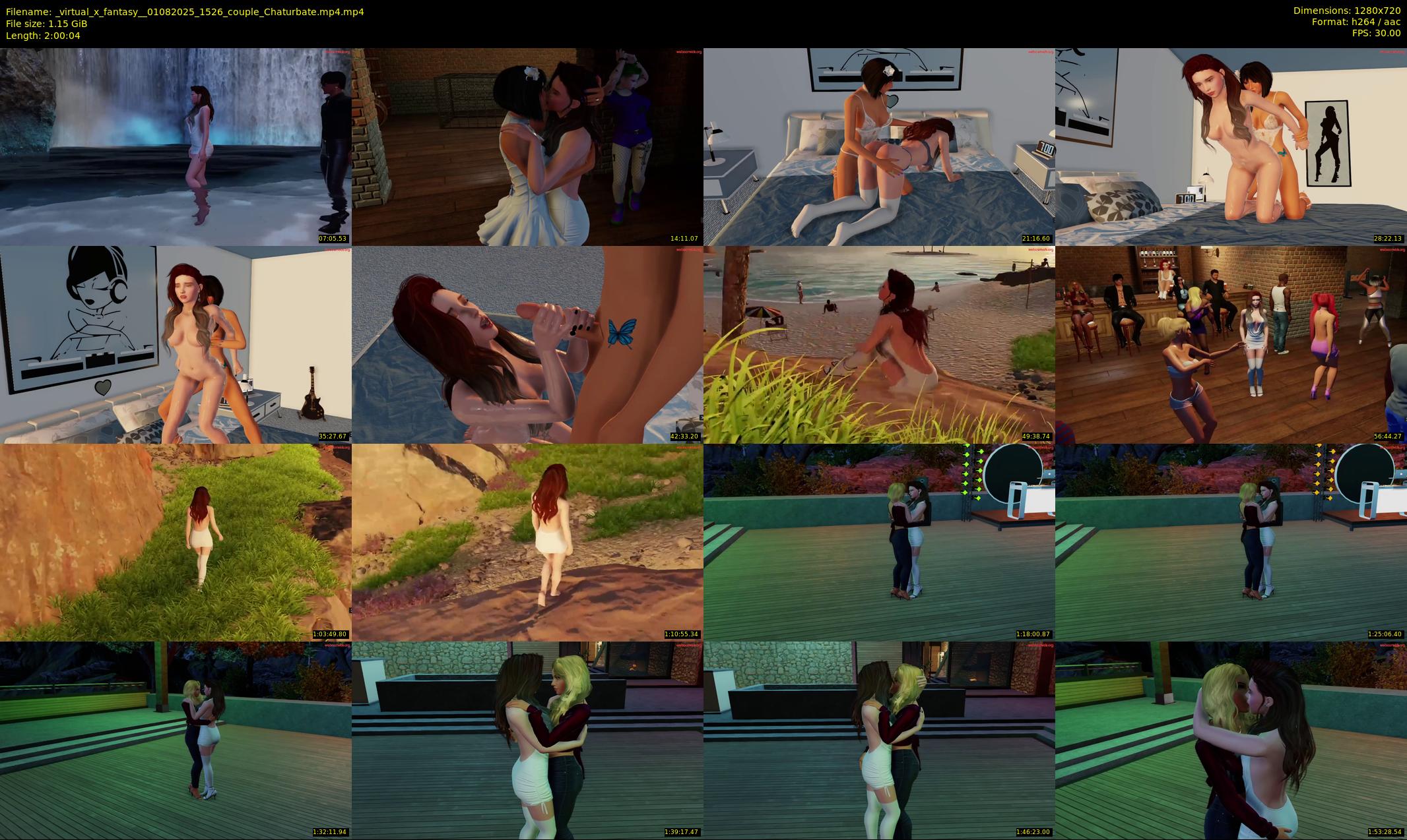 _virtual_x_fantasy_ — 121 minute Chaturbate couple cam show recording, 720p, Aug 1, 2025