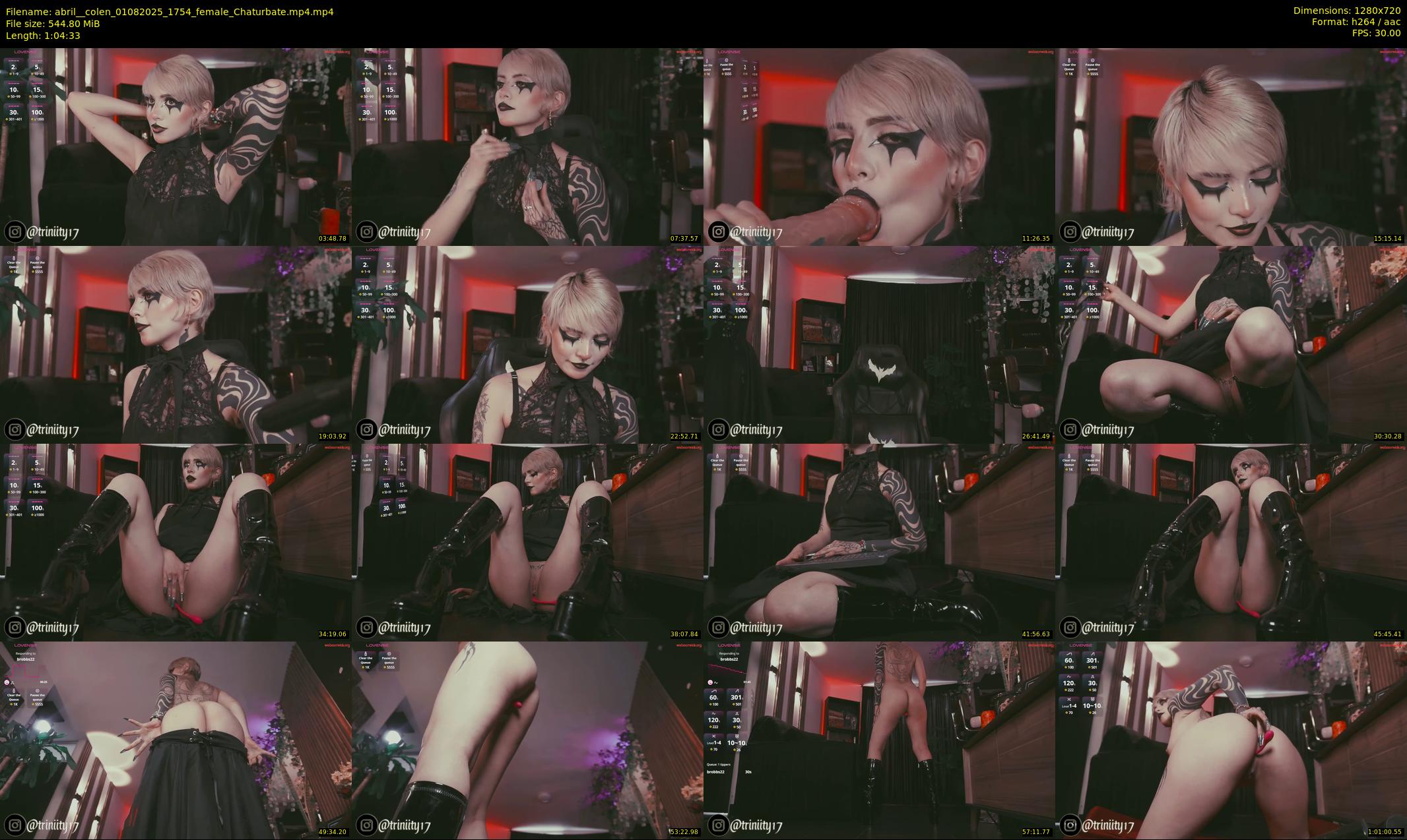 abril__colen — 65 minute Chaturbate female cam show recording, 720p, Aug 1, 2025