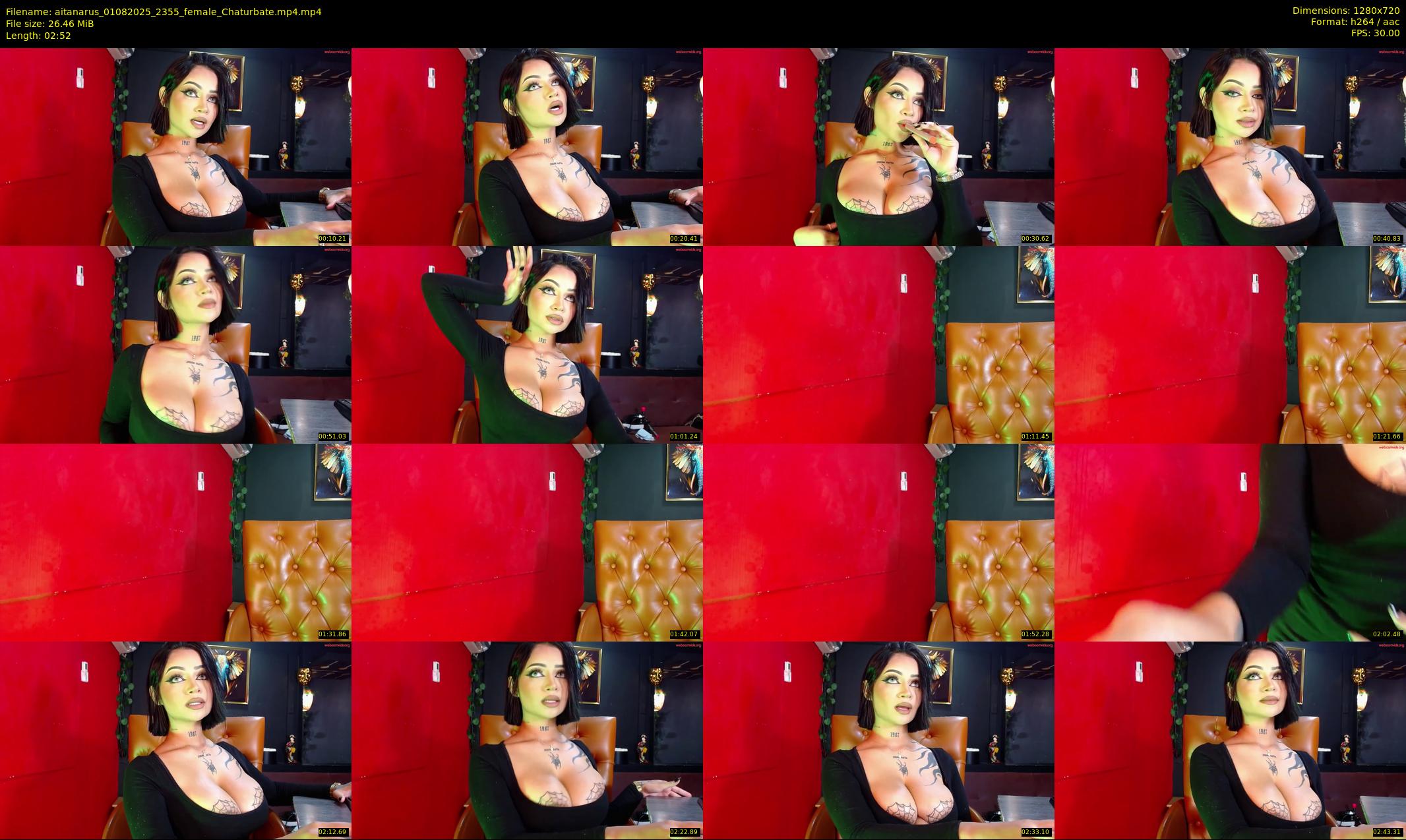 aitanarus — 3 minute Chaturbate female cam show recording, 720p, Aug 1, 2025