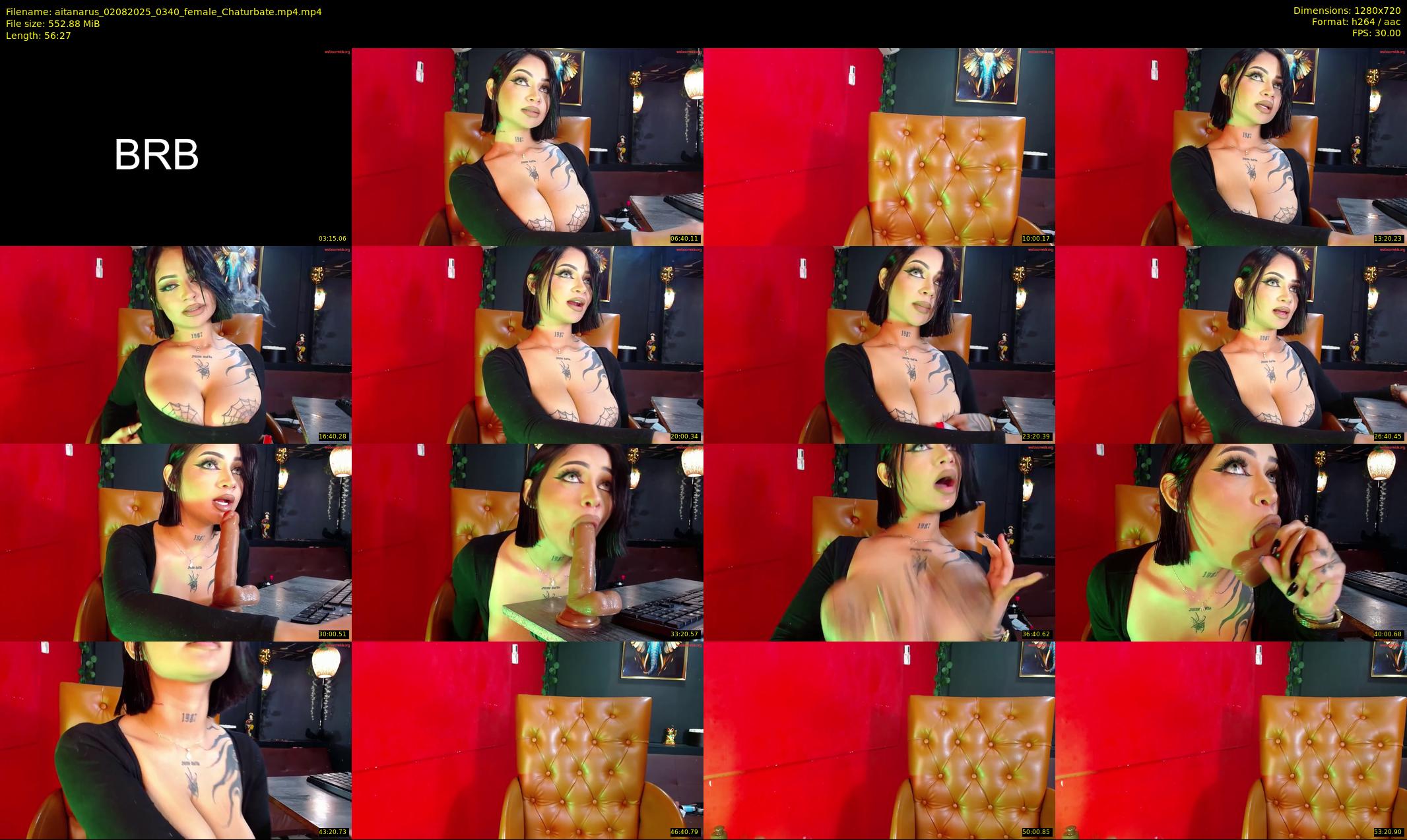 aitanarus — 57 minute Chaturbate female cam show recording, 720p, Aug 2, 2025