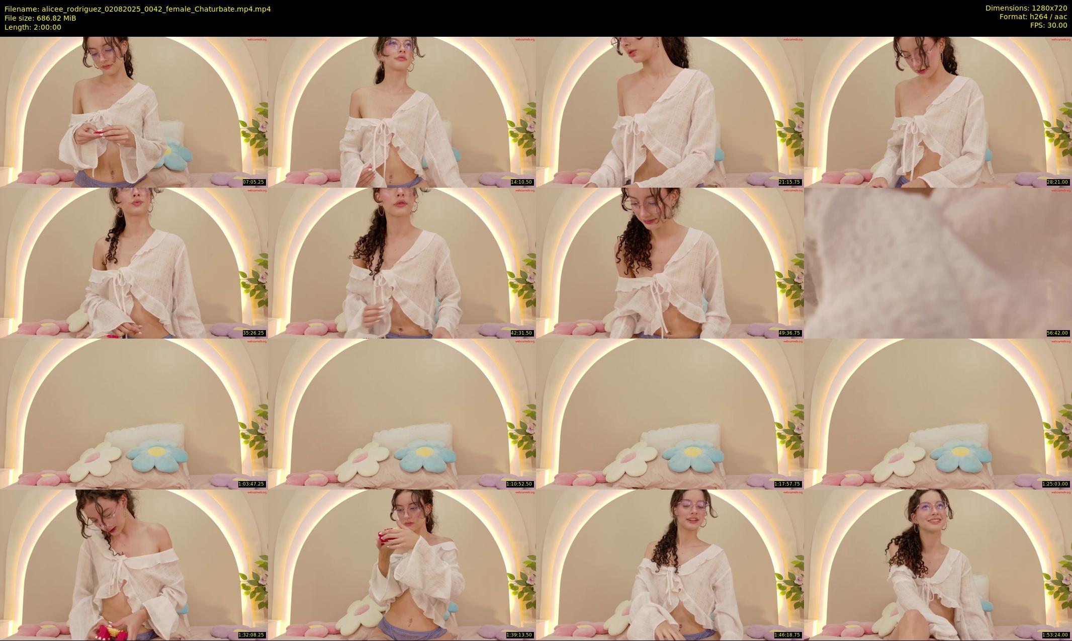alicee_rodriguez — 120 minute Chaturbate female cam show recording, 720p, Aug 2, 2025
