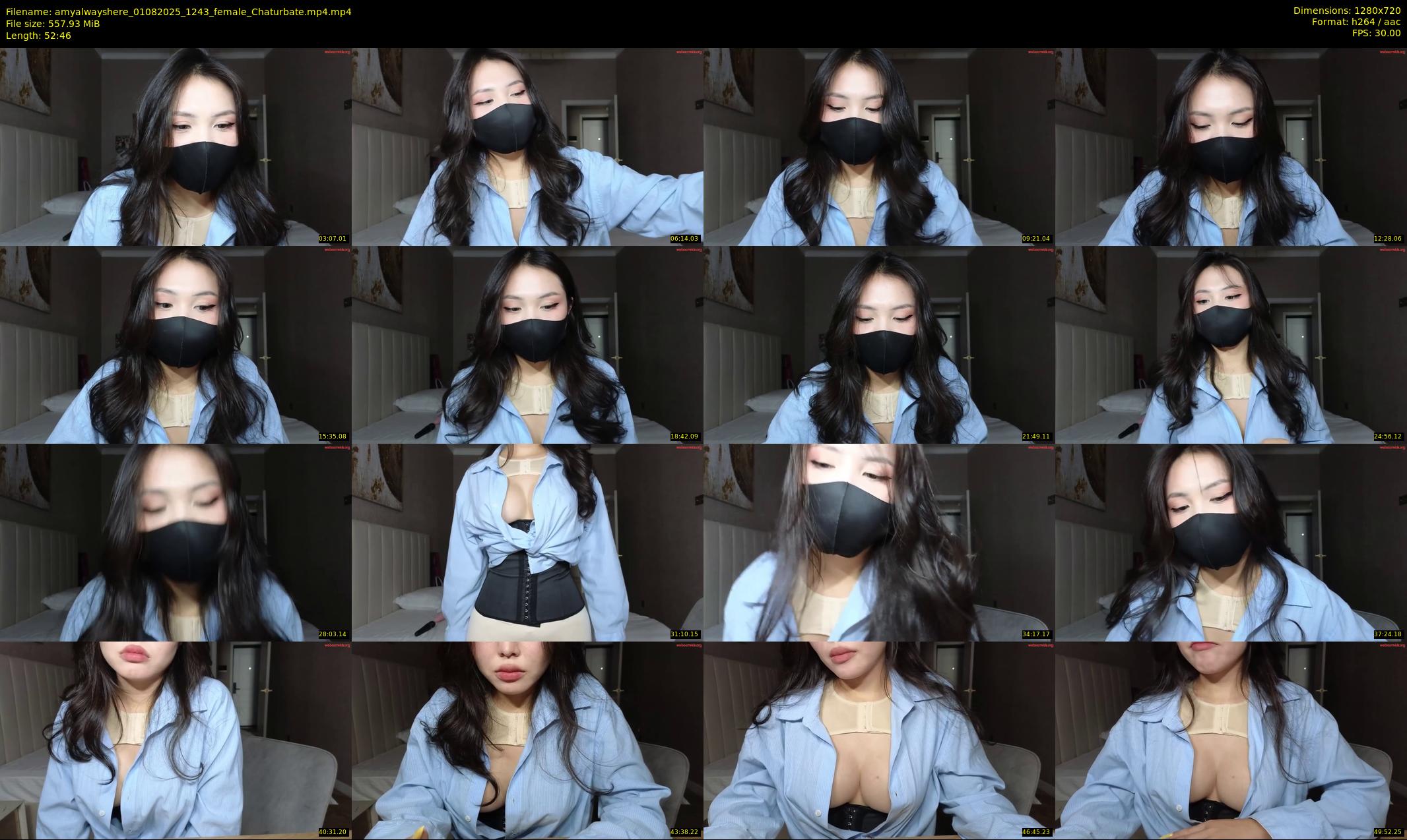 amyalwayshere — 53 minute Chaturbate female cam show recording, 720p, Aug 1, 2025
