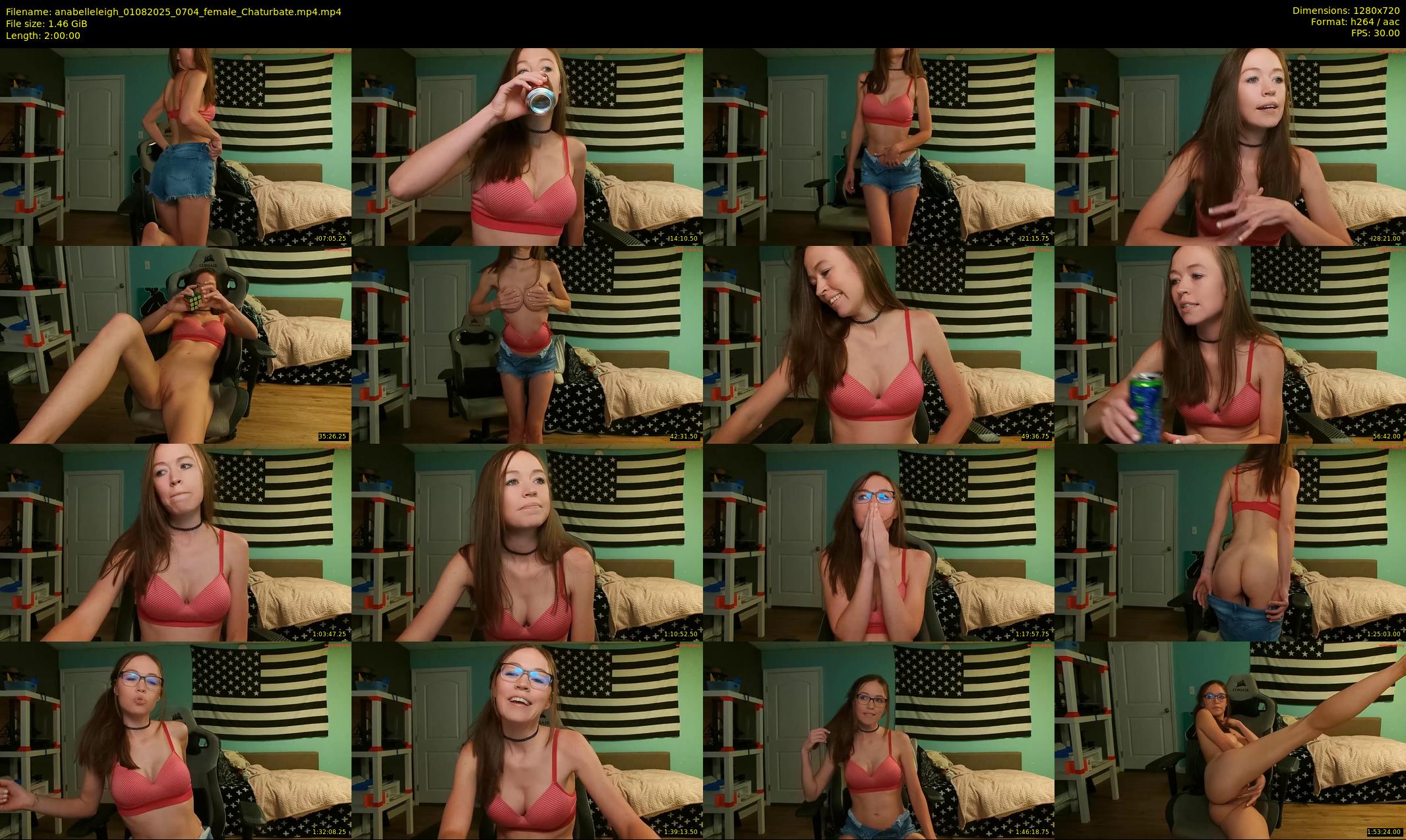 anabelleleigh — 120 minute Chaturbate female cam show recording, 720p, Aug 1, 2025