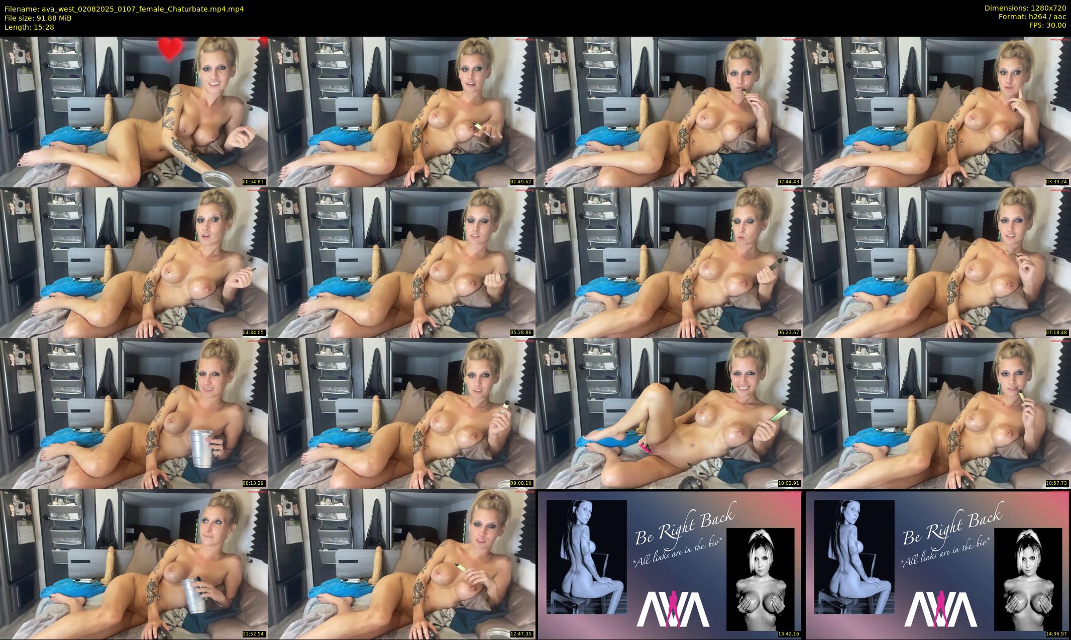ava_west — 16 minute Chaturbate couple cam show recording, 720p, Aug 2, 2025