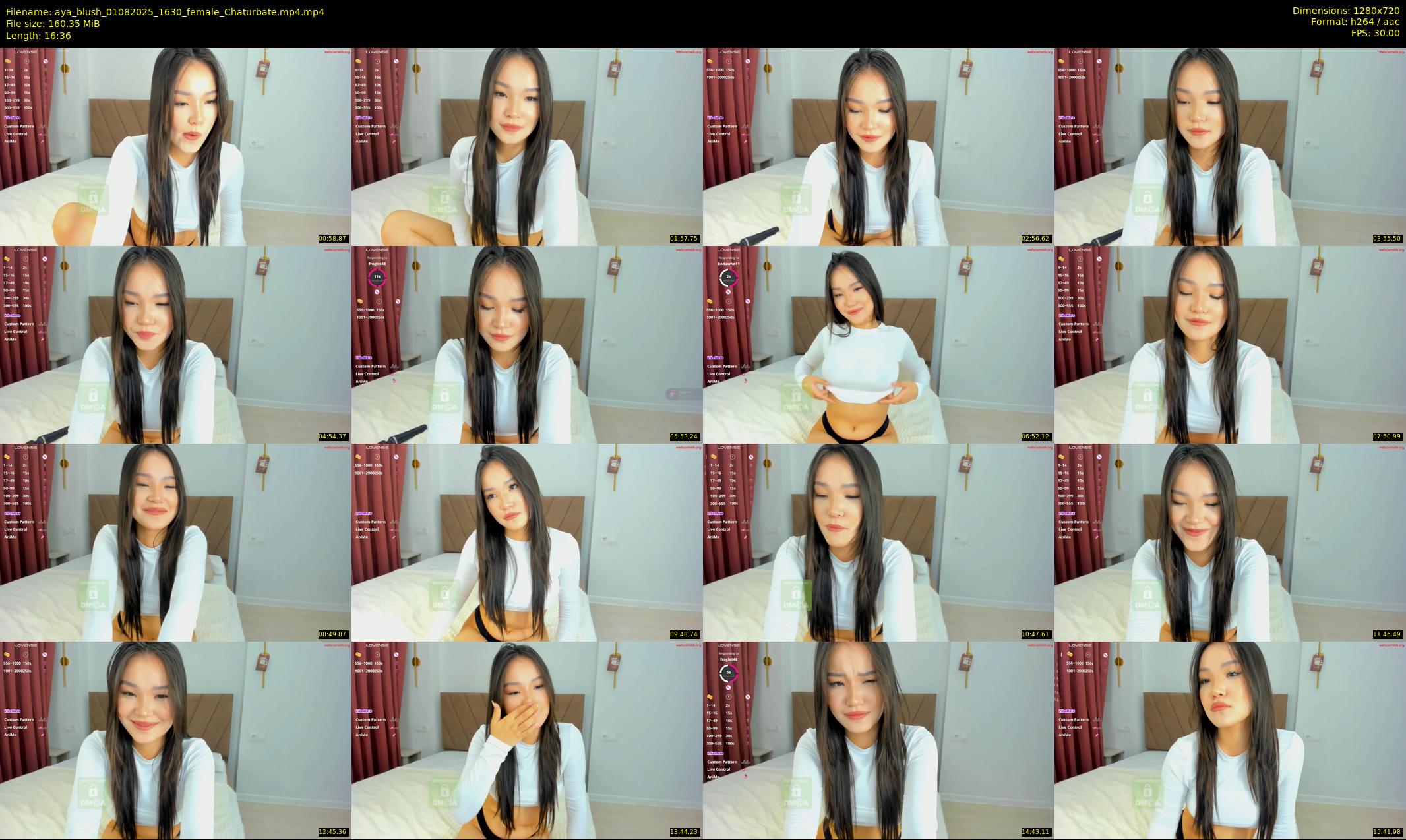 aya_blush — 17 minute Chaturbate female cam show recording, 720p, Aug 1, 2025