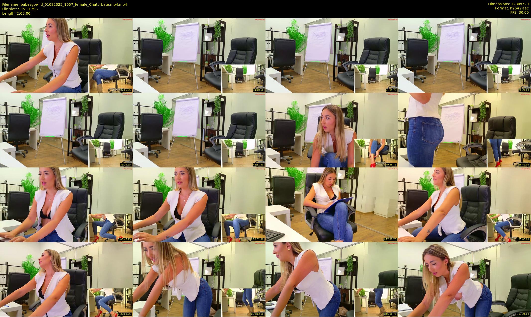 babesgowild — 120 minute Chaturbate couple cam show recording, 720p, Aug 1, 2025