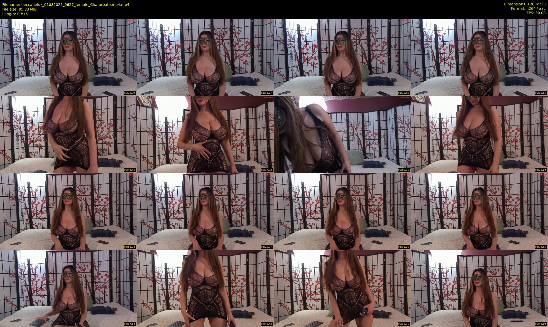 beccadelux — 10 minute Chaturbate female cam show recording, 720p, Aug 1, 2025