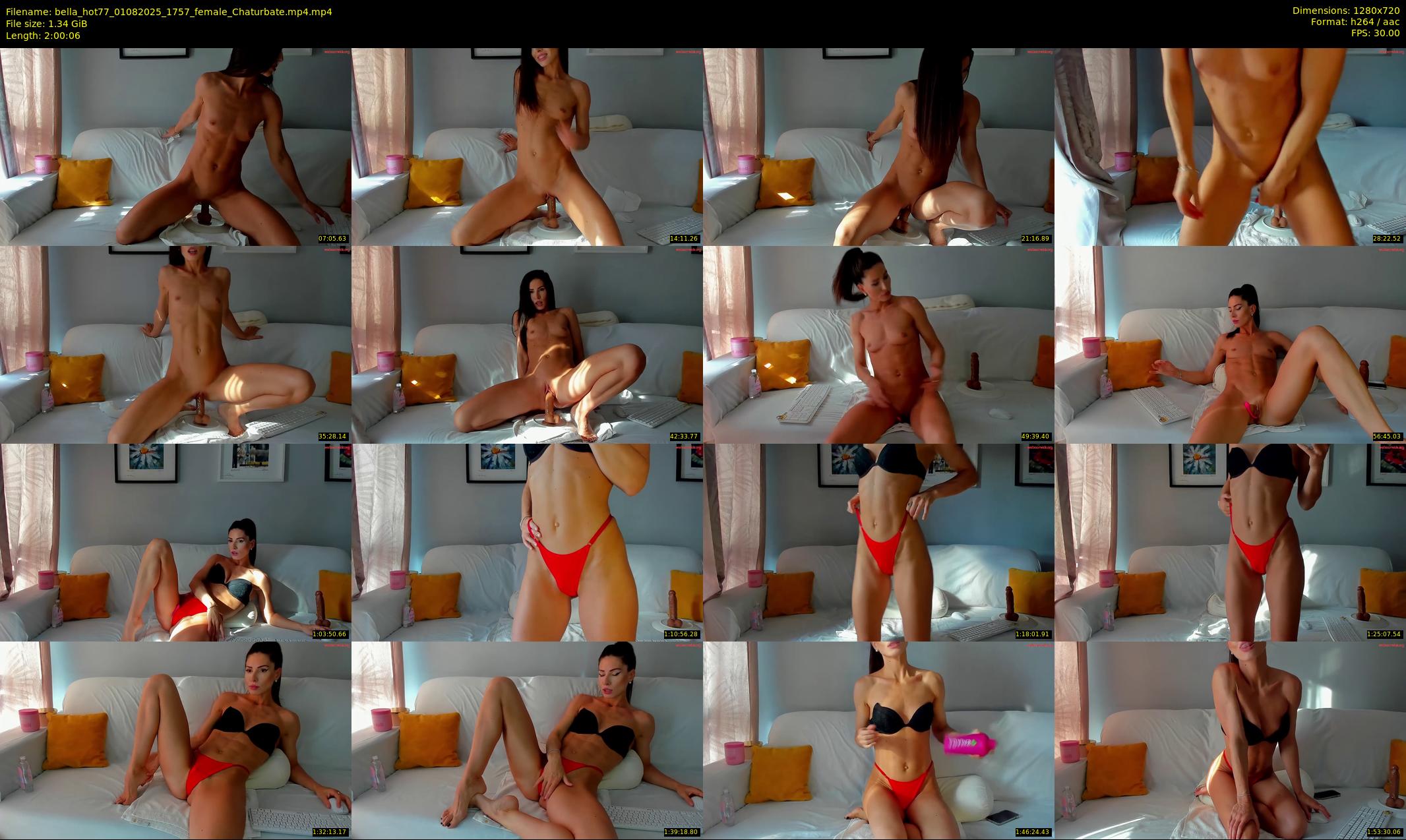 bella_hot77 — 121 minute Chaturbate female cam show recording, 720p, Aug 1, 2025