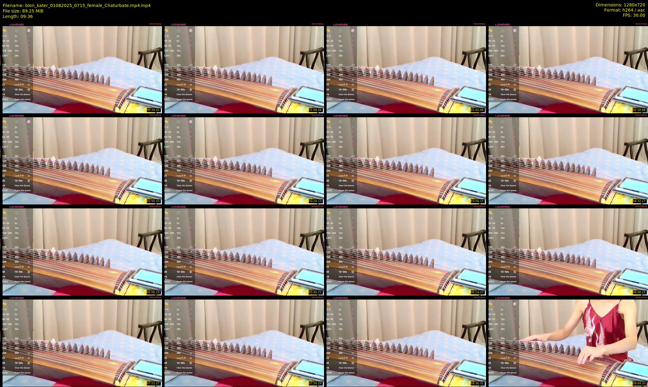 blon_kater — 10 minute Chaturbate female cam show recording, 720p, Aug 1, 2025