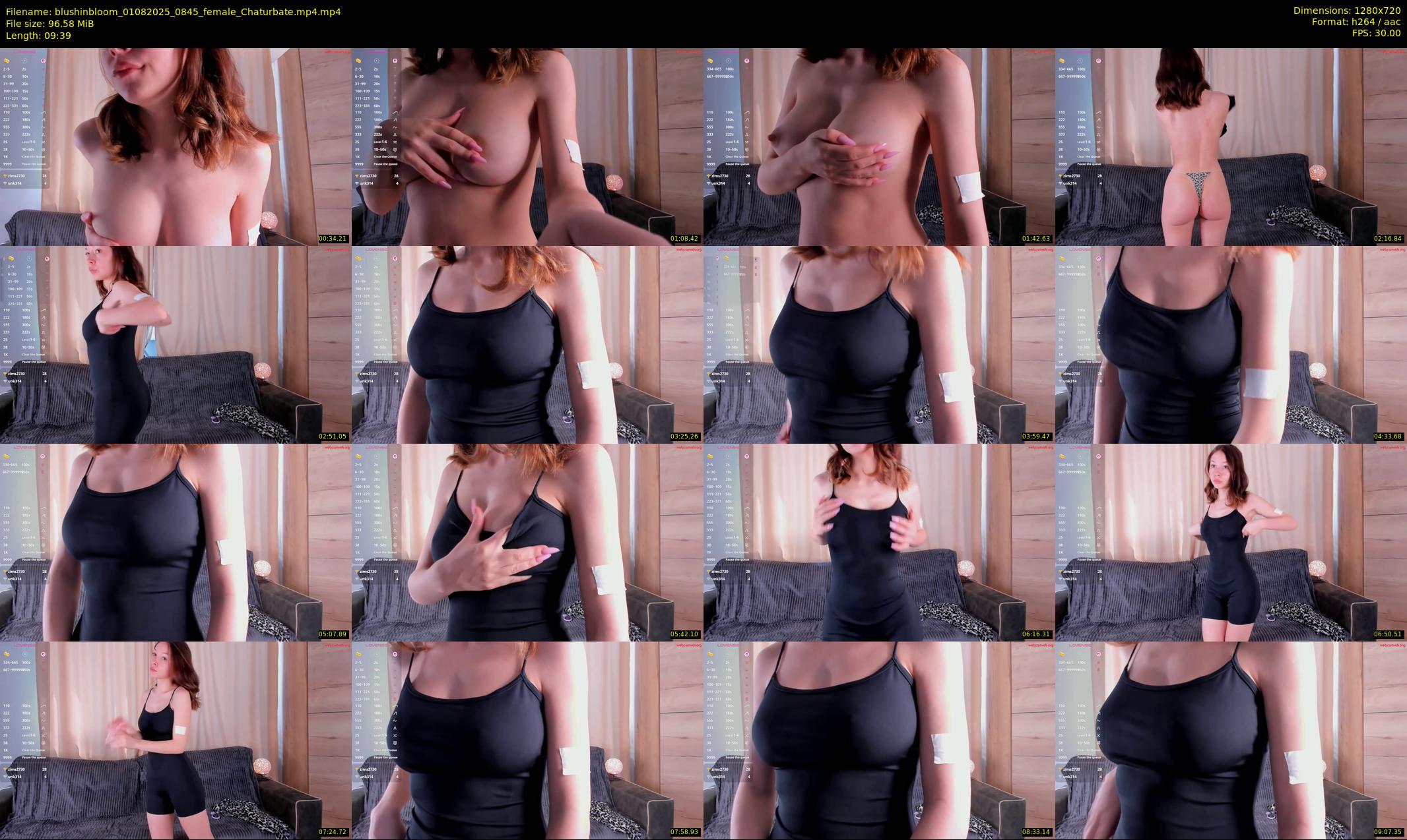 blushinbloom — 10 minute Chaturbate female cam show recording, 720p, Aug 1, 2025