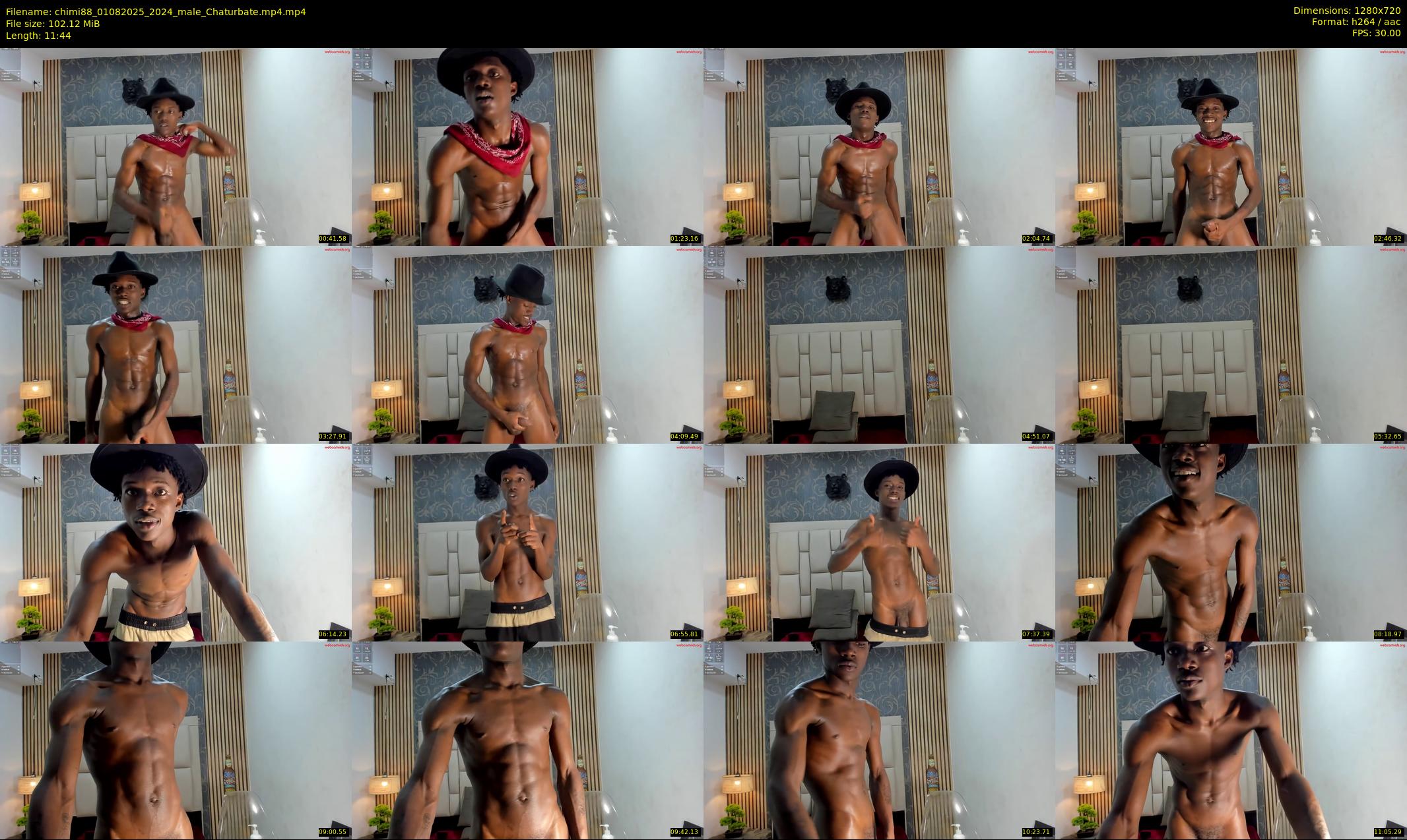 chimi88 — 12 minute Chaturbate male cam show recording, 720p, Aug 1, 2025