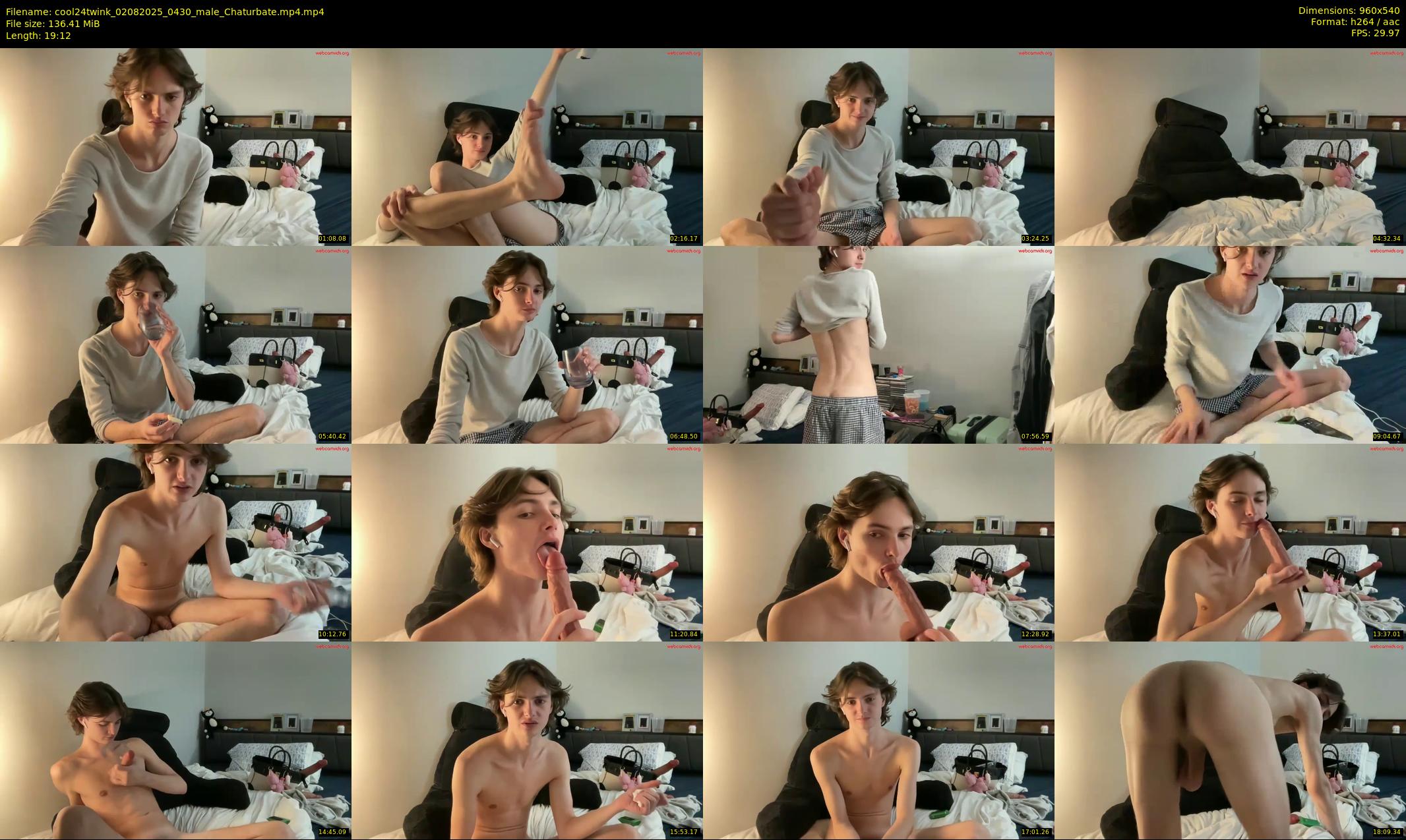 cool24twink — 20 minute Chaturbate male cam show recording, 480p, Aug 2, 2025