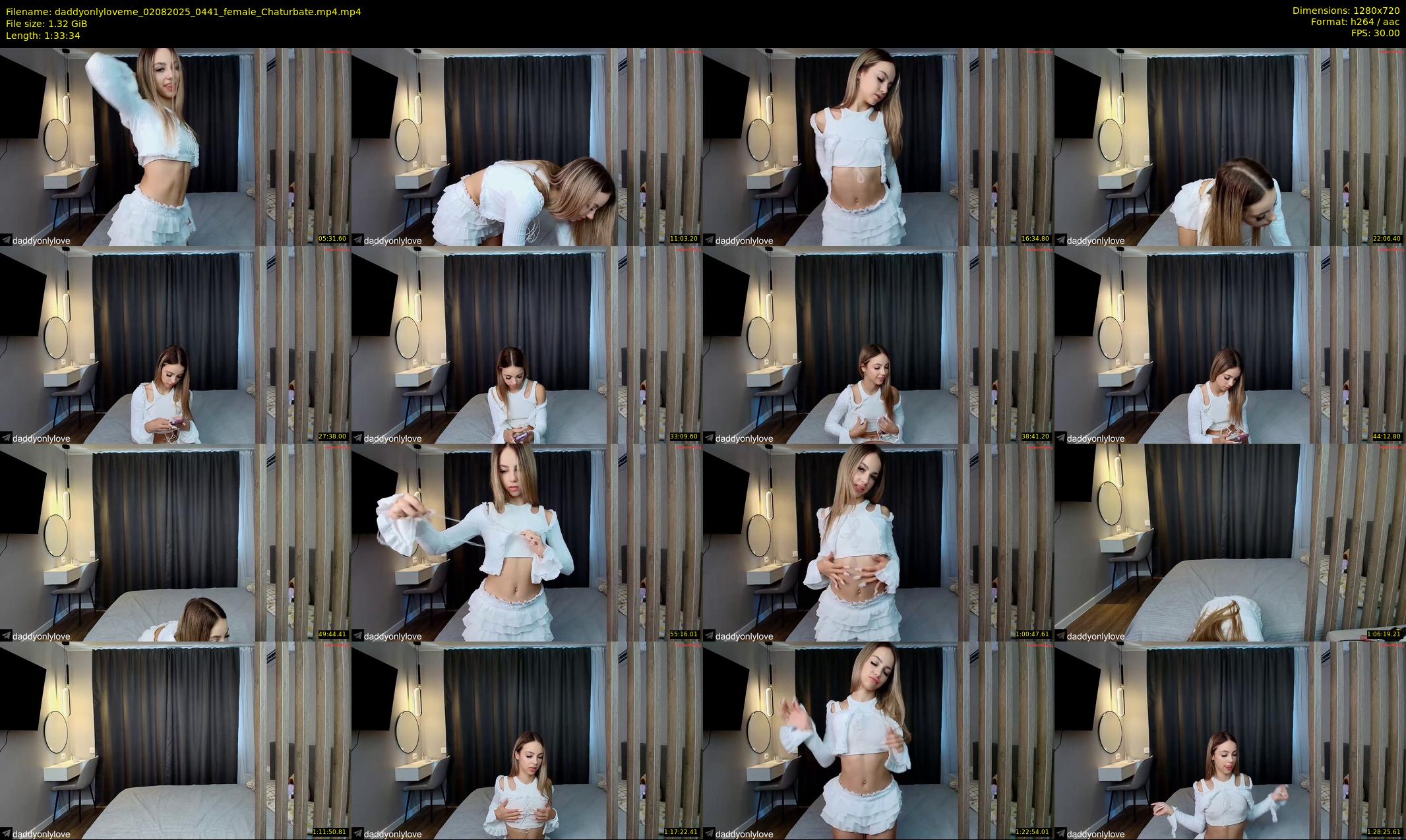 daddyonlyloveme — 94 minute Chaturbate female cam show recording, 720p, Aug 2, 2025
