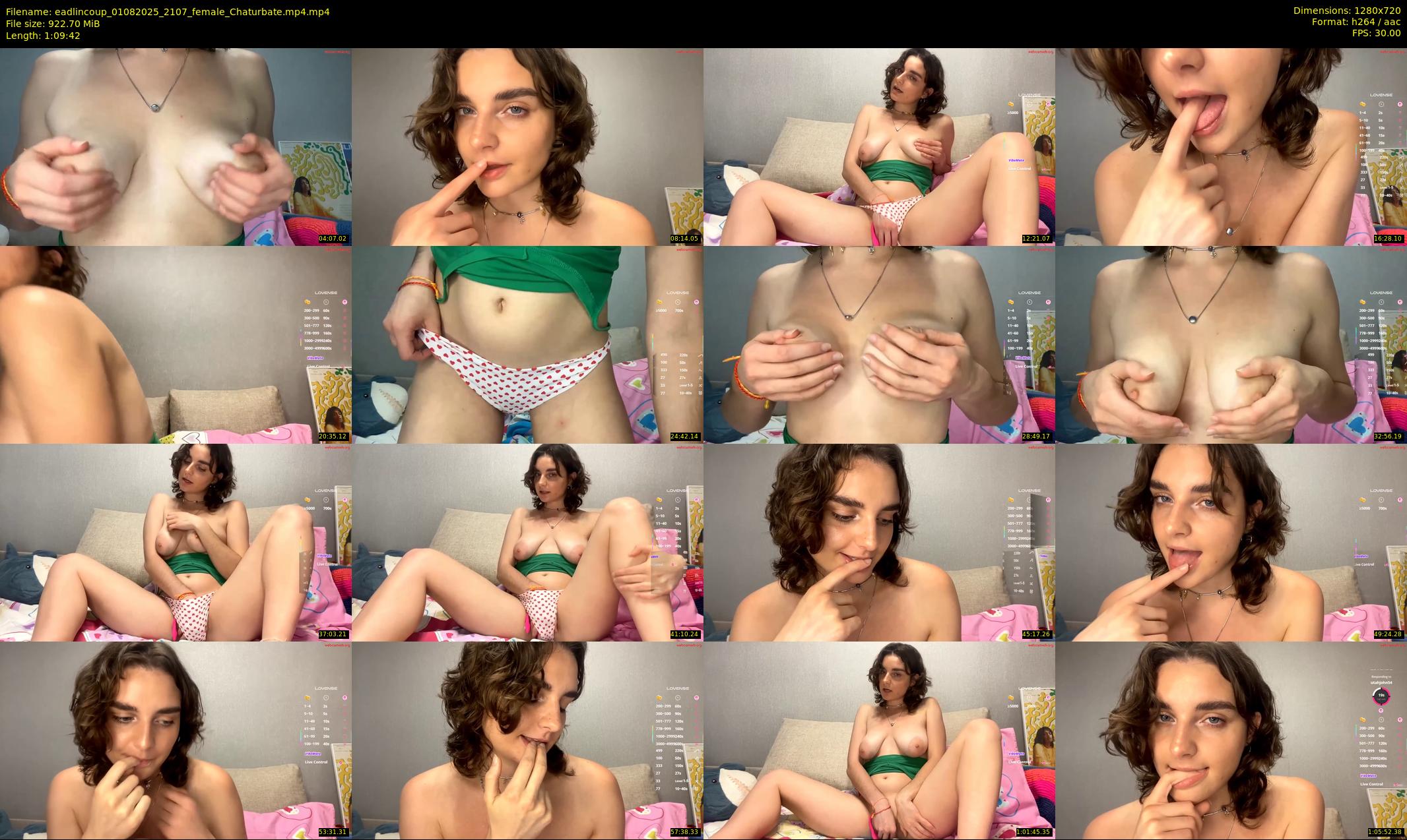 eadlincoup — 70 minute Chaturbate female cam show recording, 720p, Aug 1, 2025