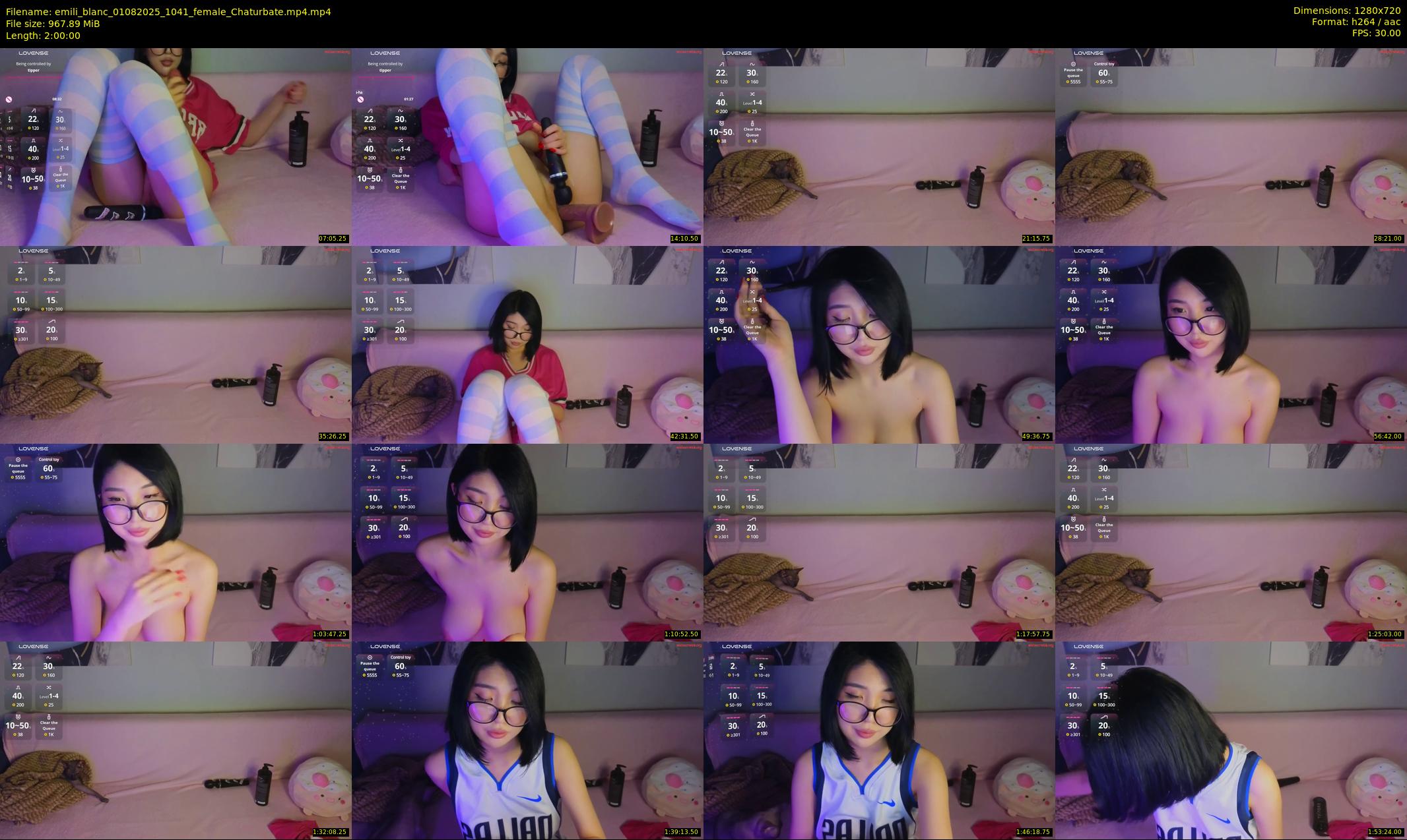 emili_blanc — 120 minute Chaturbate female cam show recording, 720p, Aug 1, 2025