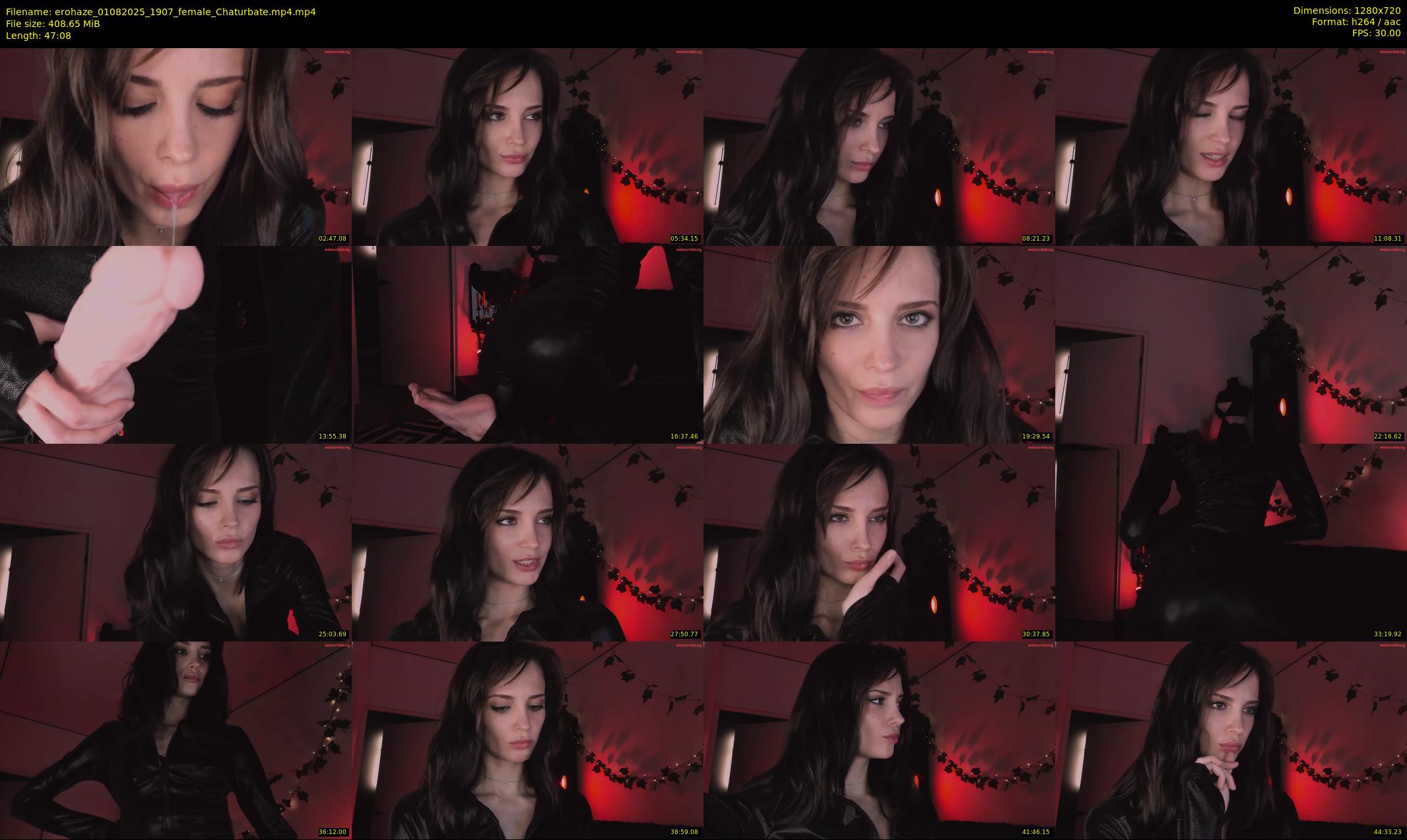 erohaze — 48 minute Chaturbate female cam show recording, 720p, Aug 1, 2025