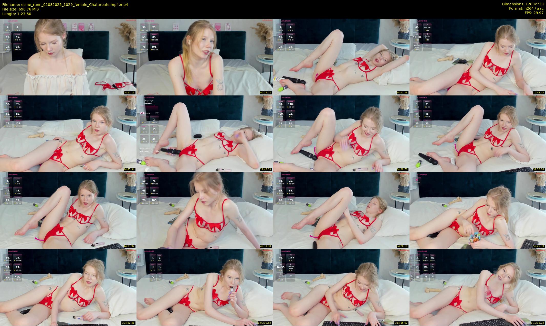 esme_runn — 84 minute Chaturbate female cam show recording, 720p, Aug 1, 2025