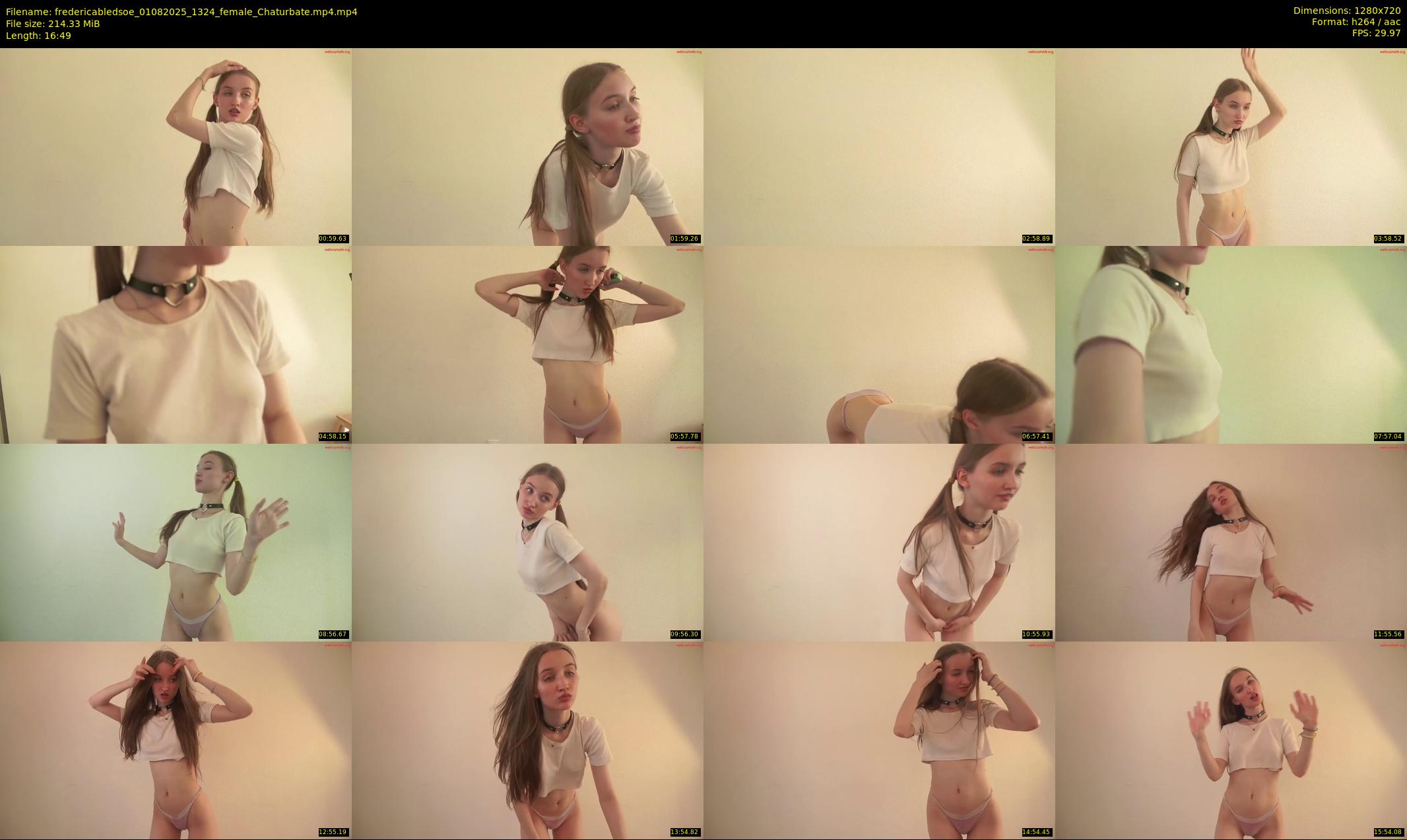 fredericabledsoe — 17 minute Chaturbate female cam show recording, 720p, Aug 1, 2025