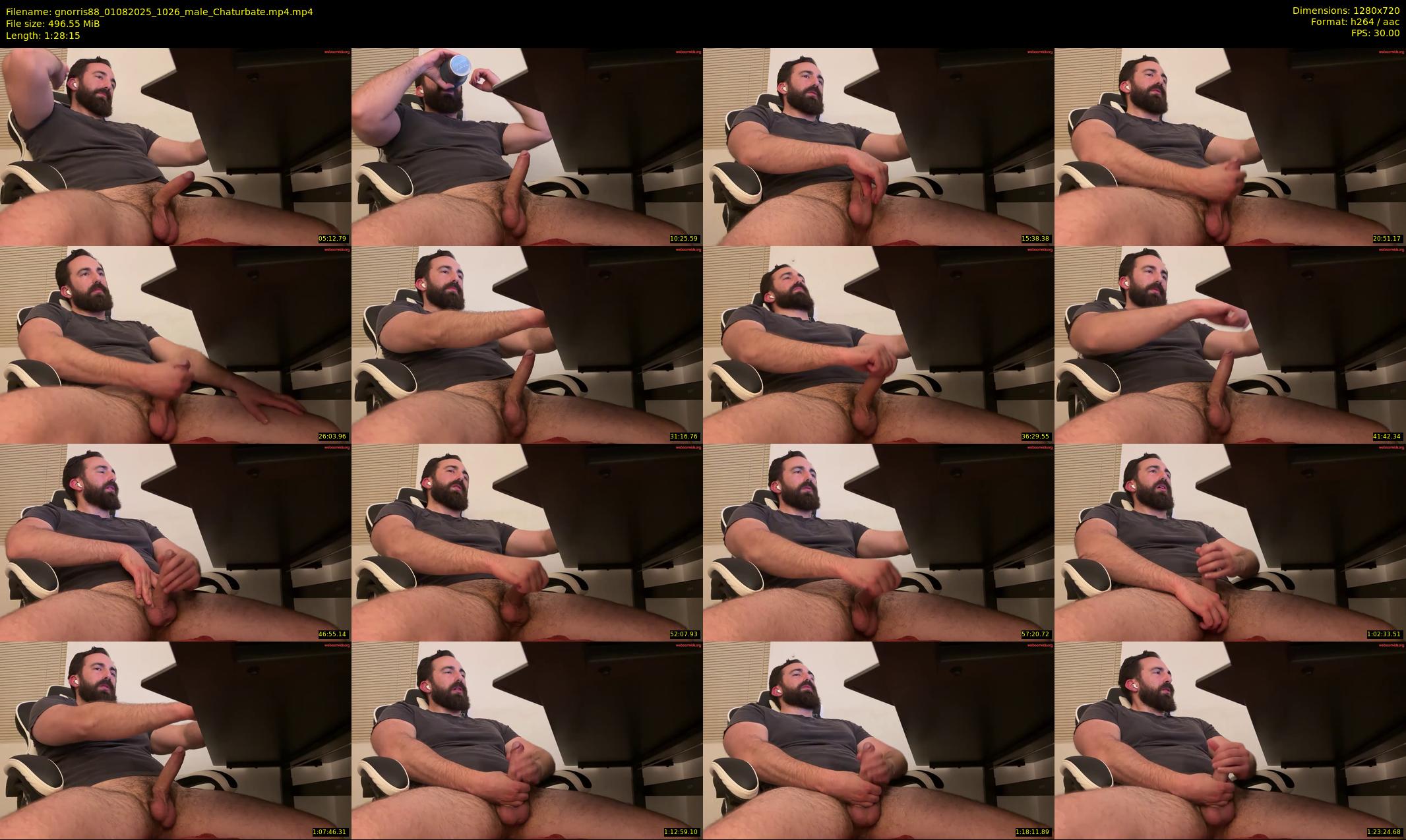 gnorris88 — 89 minute Chaturbate male cam show recording, 720p, Aug 1, 2025