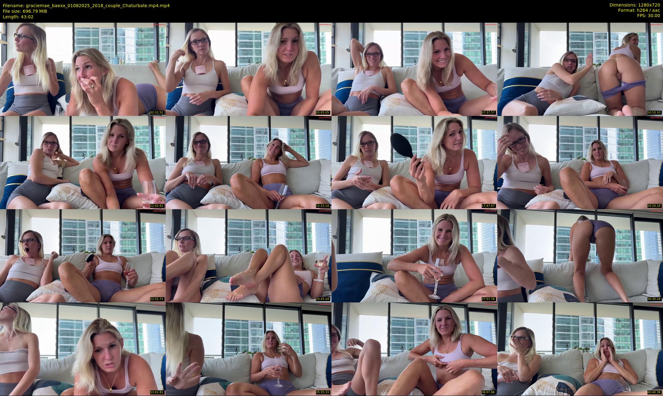 graciemae_baexx — 44 minute Chaturbate female cam show recording, 720p, Aug 1, 2025