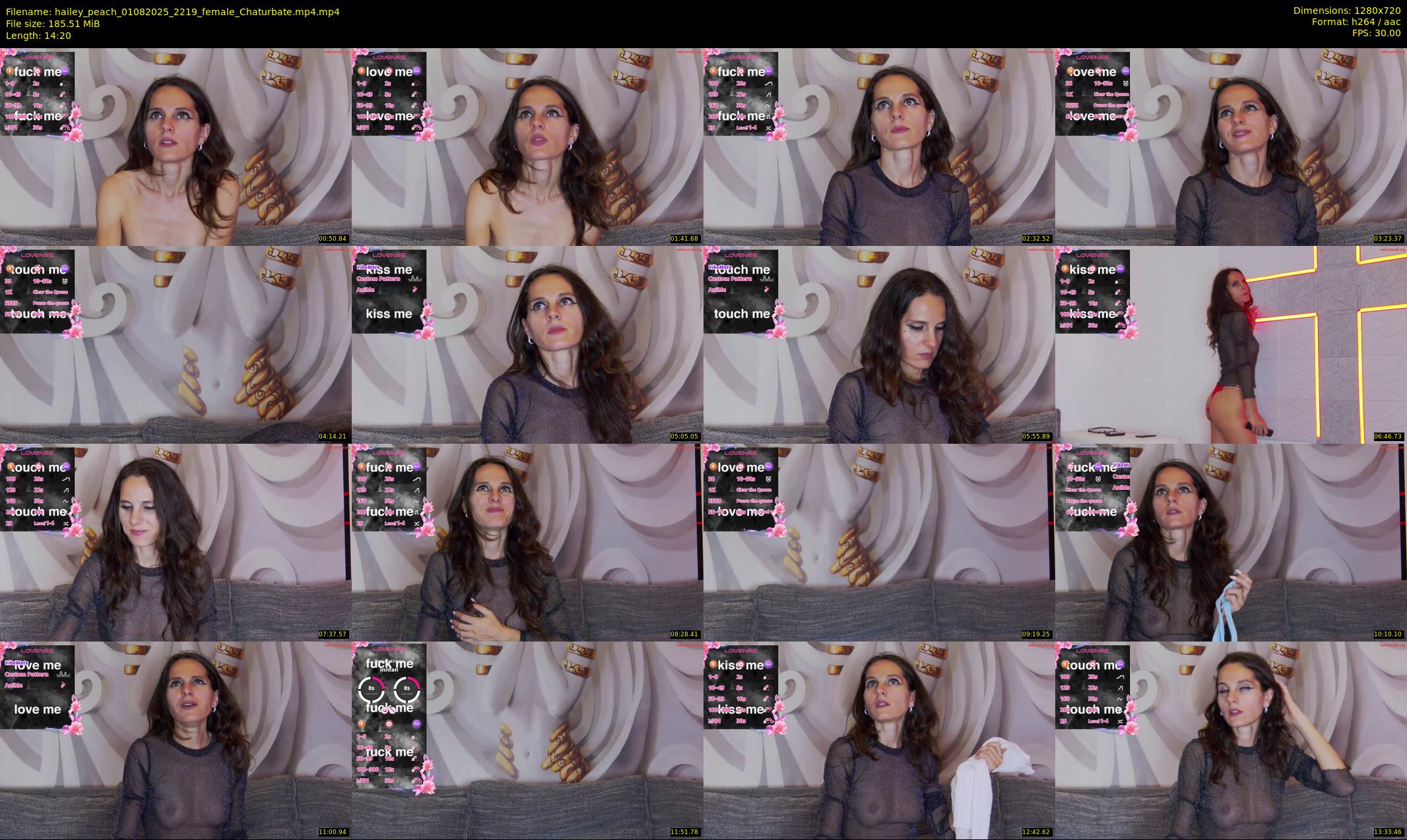 hailey_peach — 15 minute Chaturbate female cam show recording, 720p, Aug 1, 2025