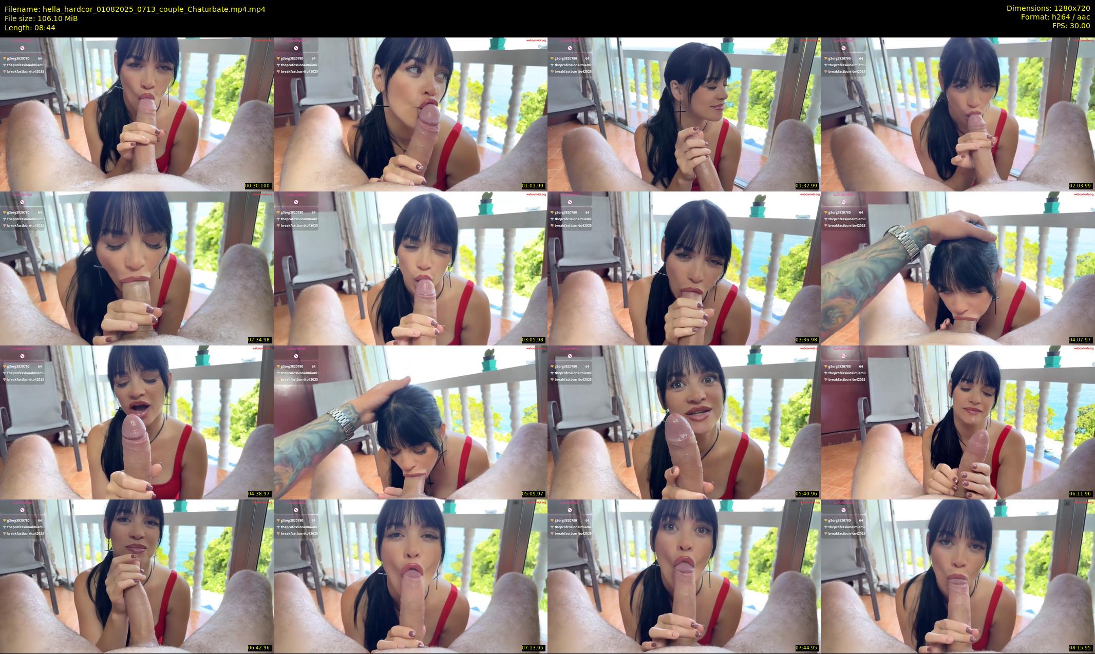 hella_hardcor — 9 minute Chaturbate female cam show recording, 720p, Aug 1, 2025