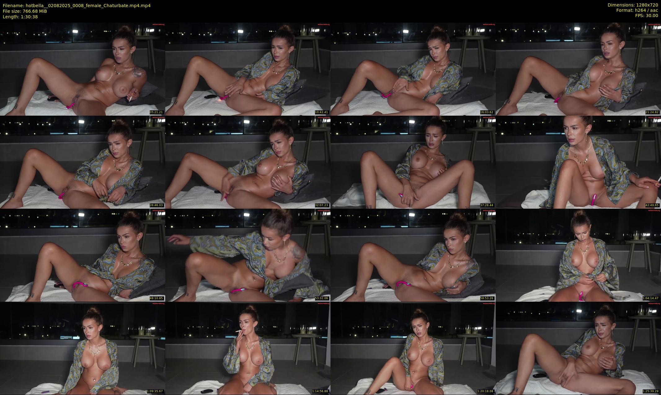 hotbella_ — 91 minute Chaturbate female cam show recording, 720p, Aug 2, 2025