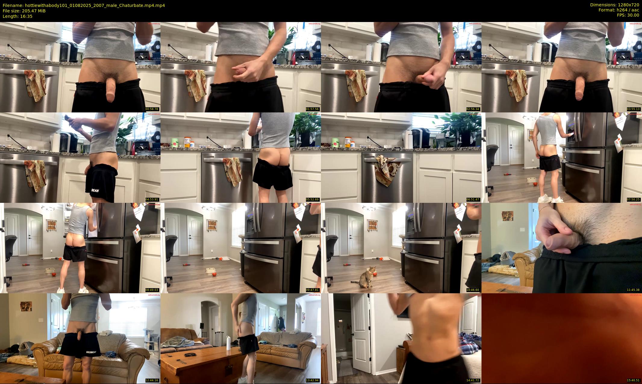 hottiewithabody101 — 17 minute Chaturbate male cam show recording, 720p, Aug 1, 2025