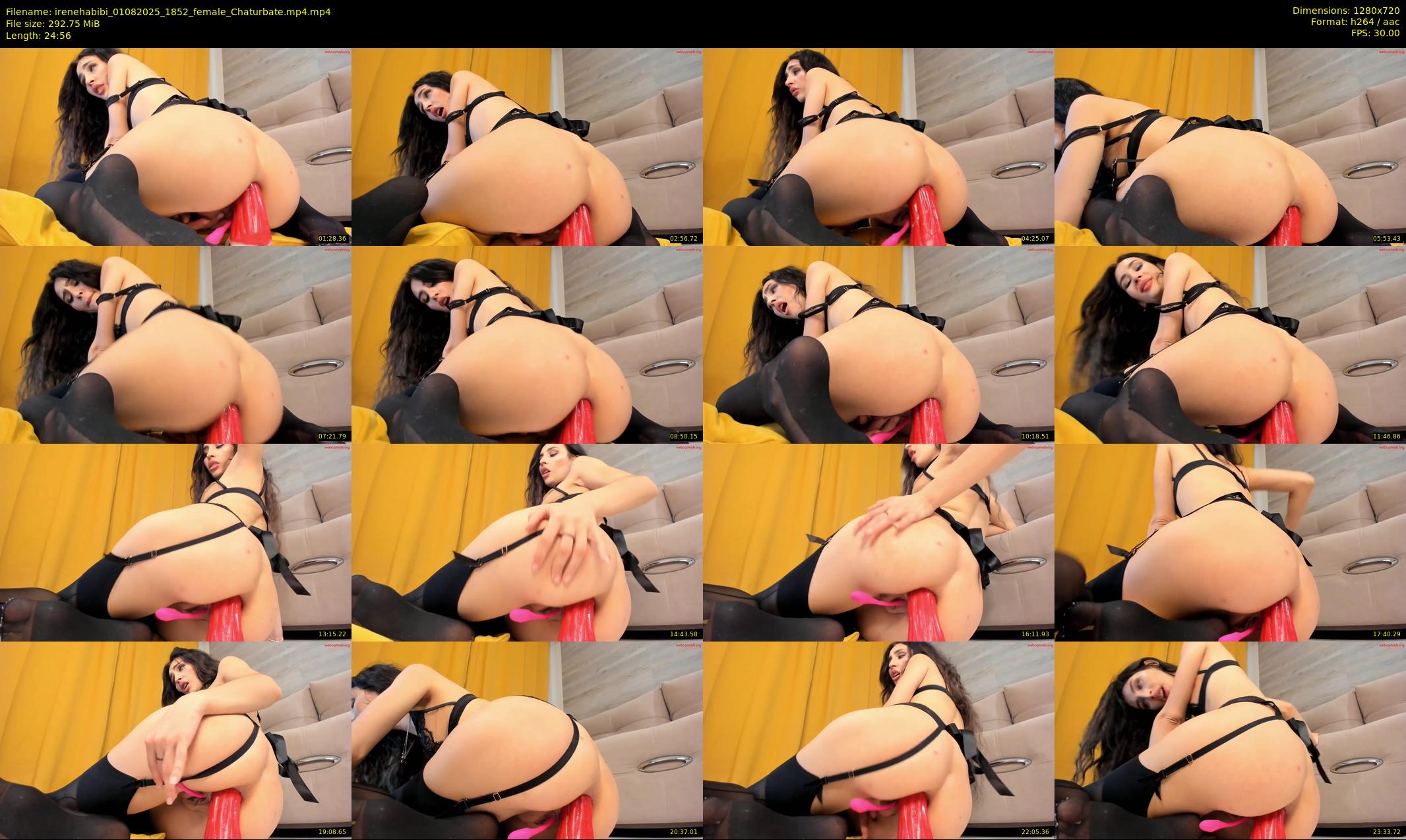 irenehabibi — 25 minute Chaturbate female cam show recording, 720p, Aug 1, 2025