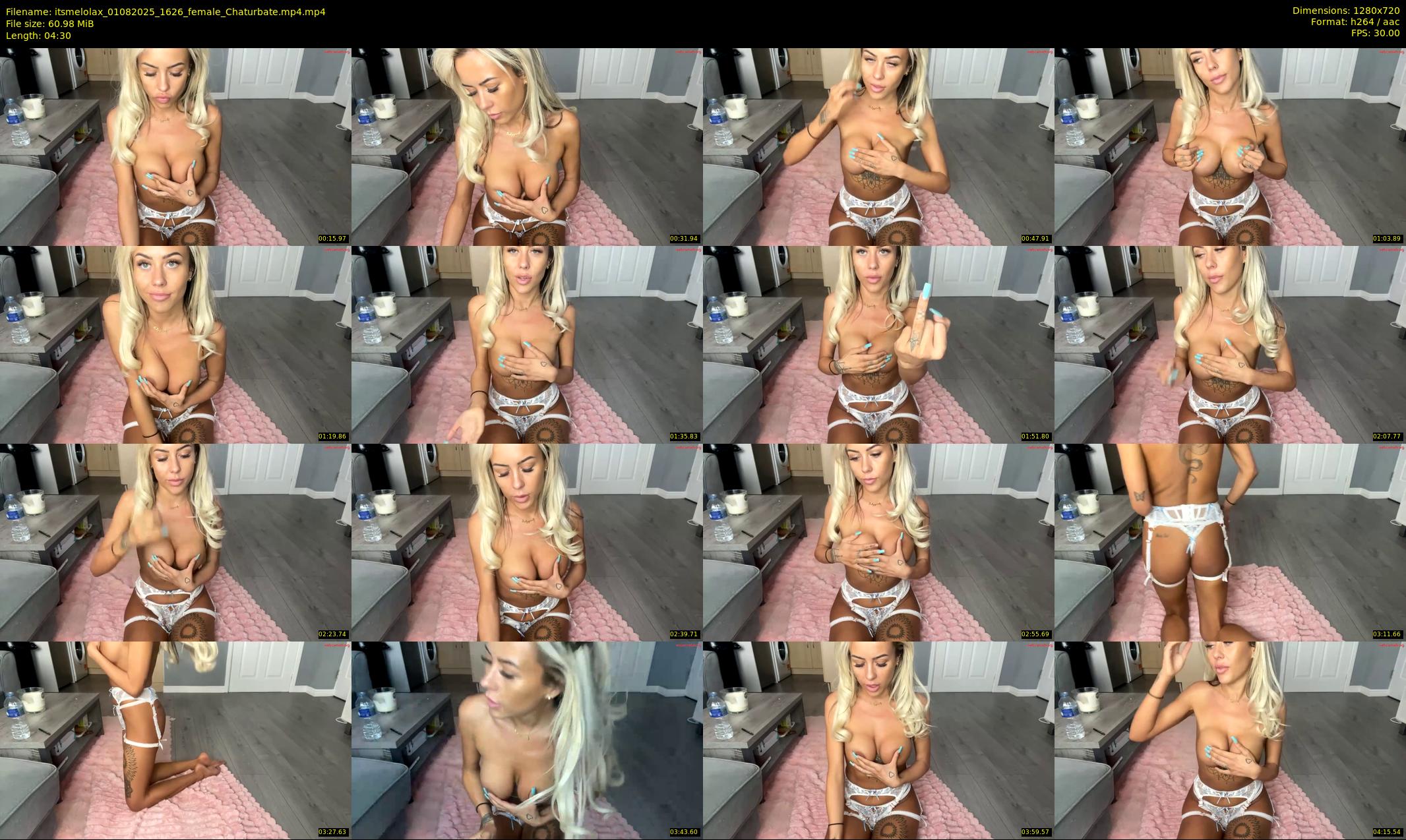 itsmelolax — 5 minute Chaturbate female cam show recording, 720p, Aug 1, 2025