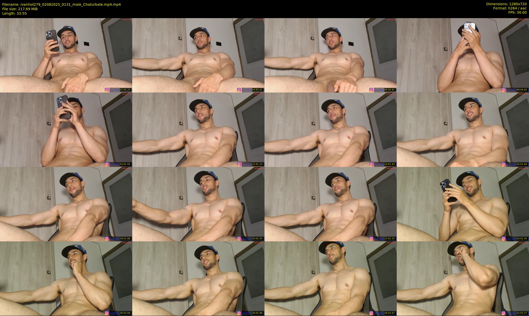 ivanhot279 — 34 minute Chaturbate male cam show recording, 720p, Aug 2, 2025