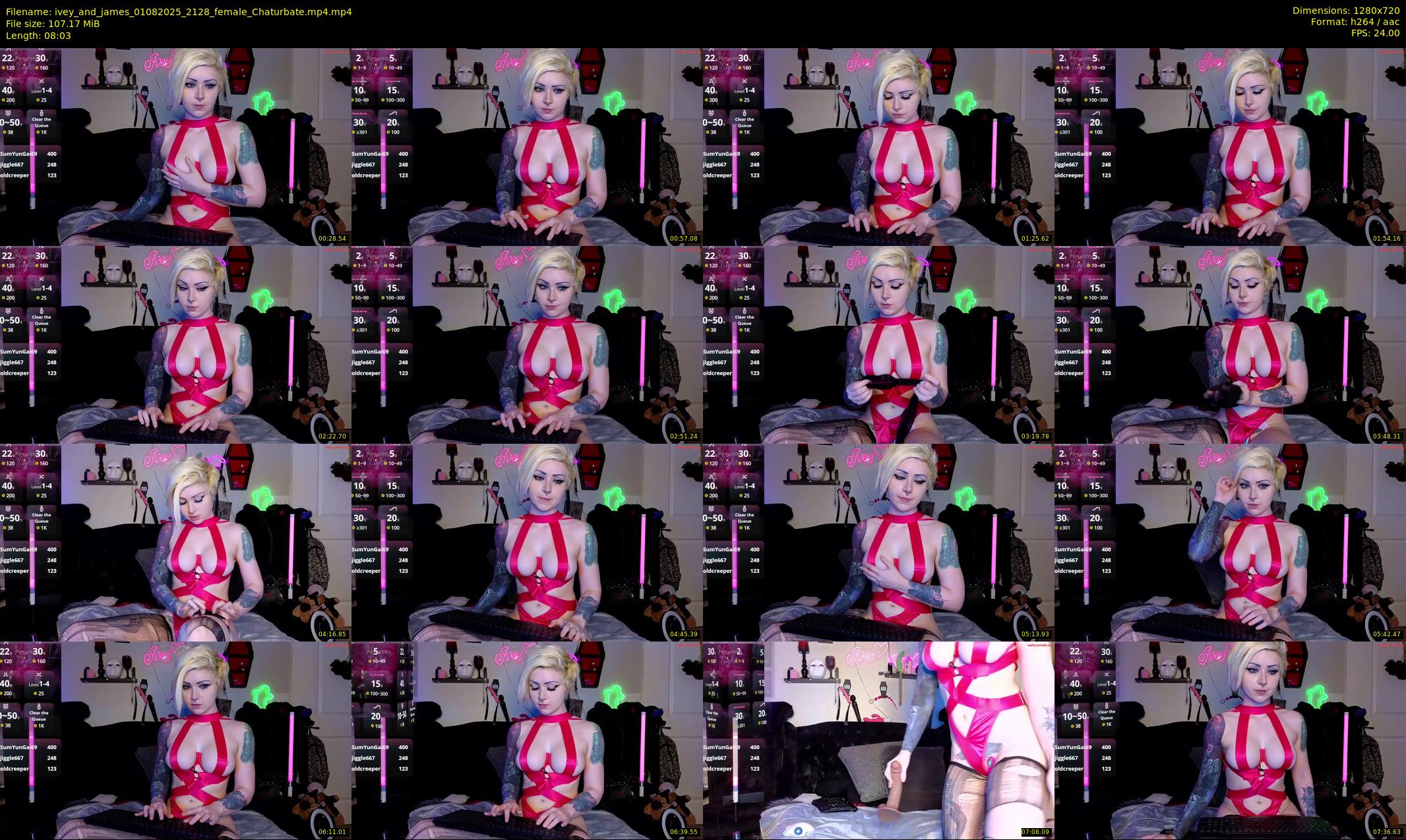 ivey_and_james — 9 minute Chaturbate female cam show recording, 720p, Aug 1, 2025
