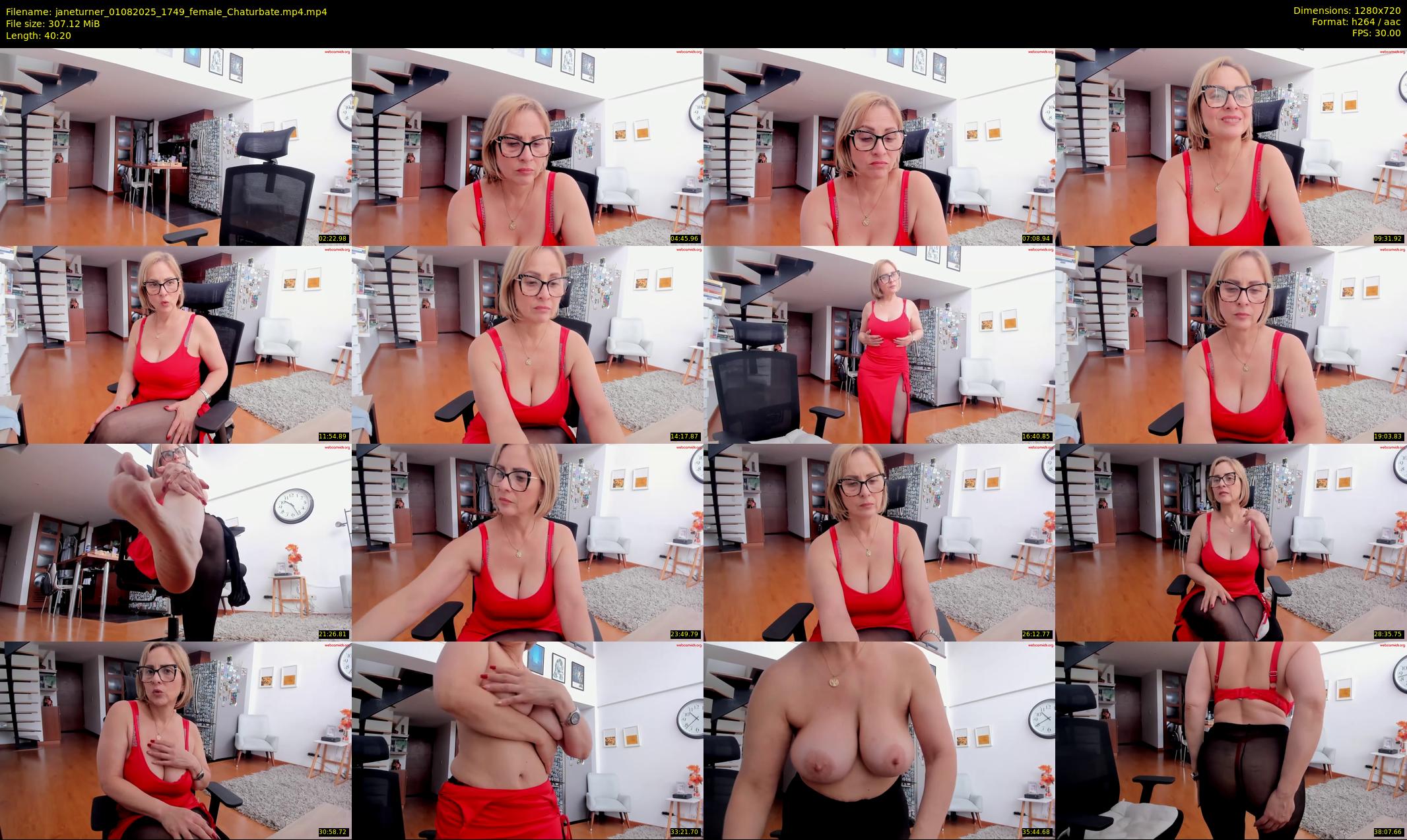 janeturner — 41 minute Chaturbate female cam show recording, 720p, Aug 1, 2025