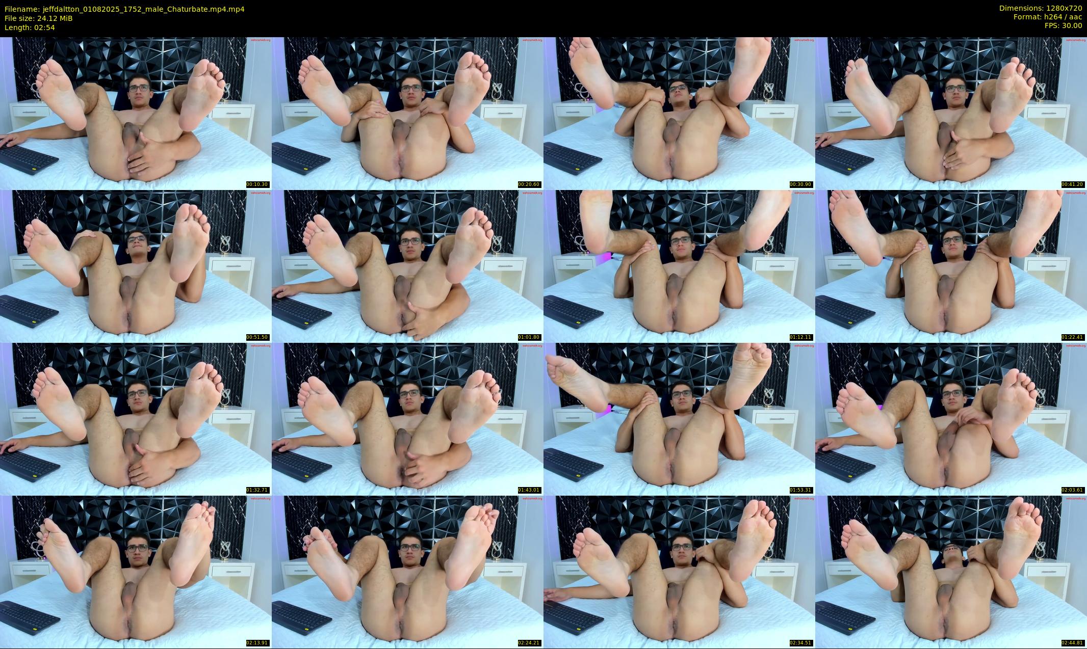 jeffdaltton — 3 minute Chaturbate male cam show recording, 720p, Aug 1, 2025