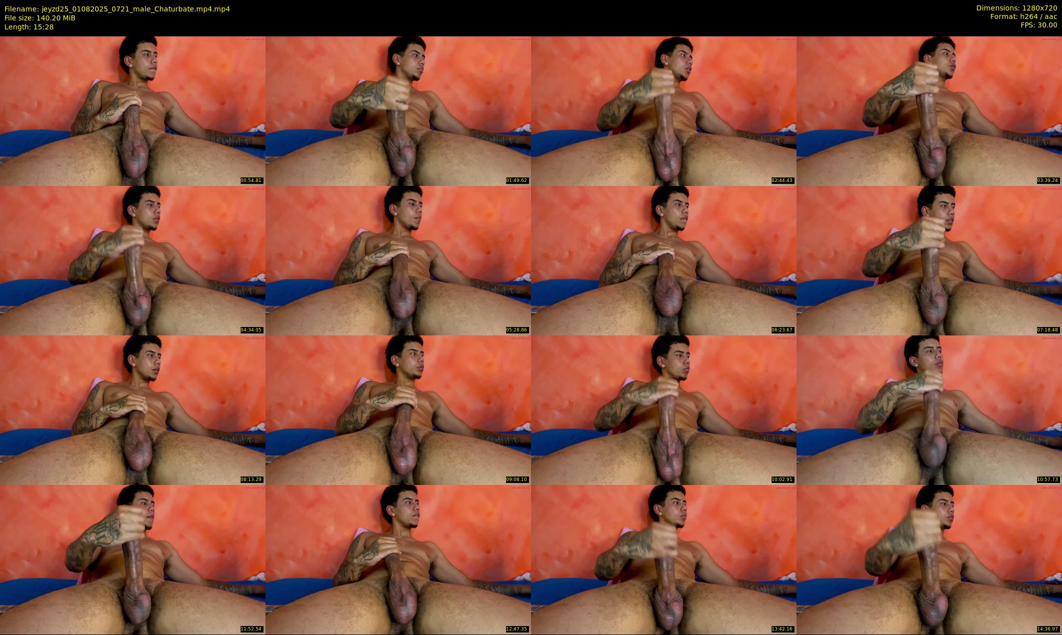 jeyzd25 — 16 minute Chaturbate male cam show recording, 720p, Aug 1, 2025