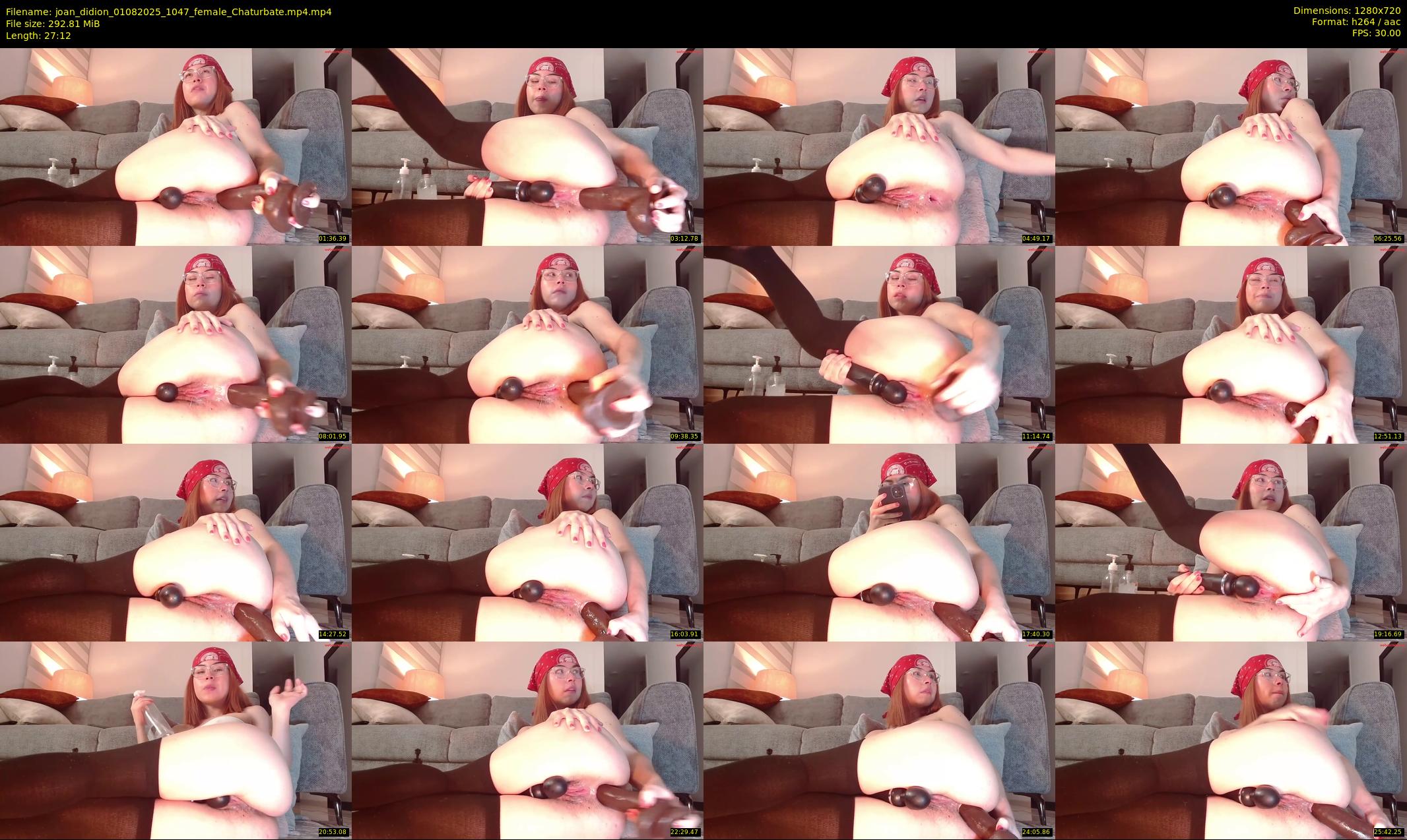 joan_didion — 28 minute Chaturbate female cam show recording, 720p, Aug 1, 2025