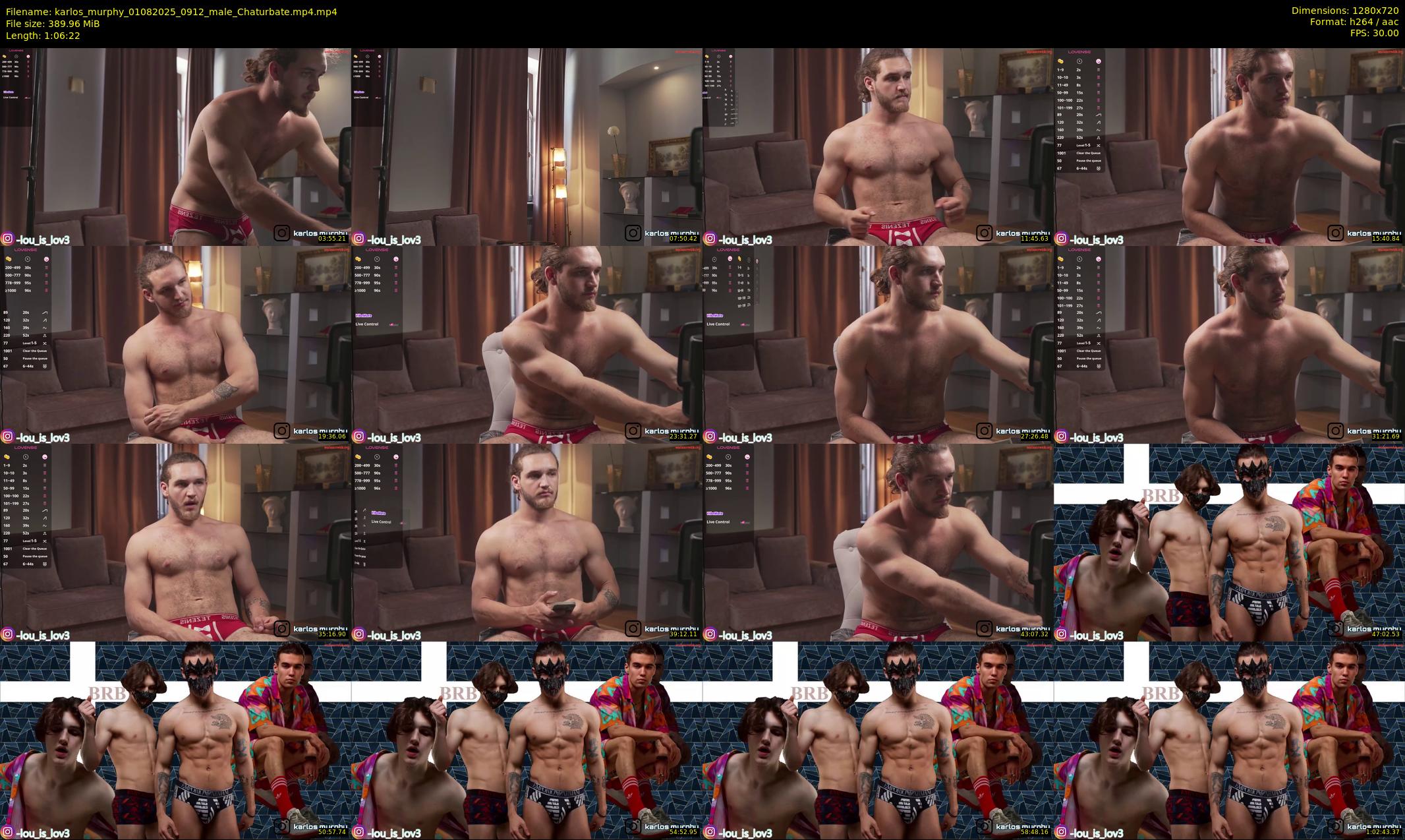 karlos_murphy — 67 minute Chaturbate male cam show recording, 720p, Aug 1, 2025