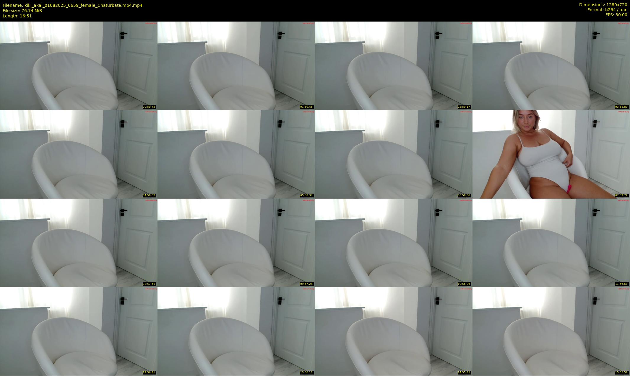 kiki_akai — 17 minute Chaturbate female cam show recording, 720p, Aug 1, 2025