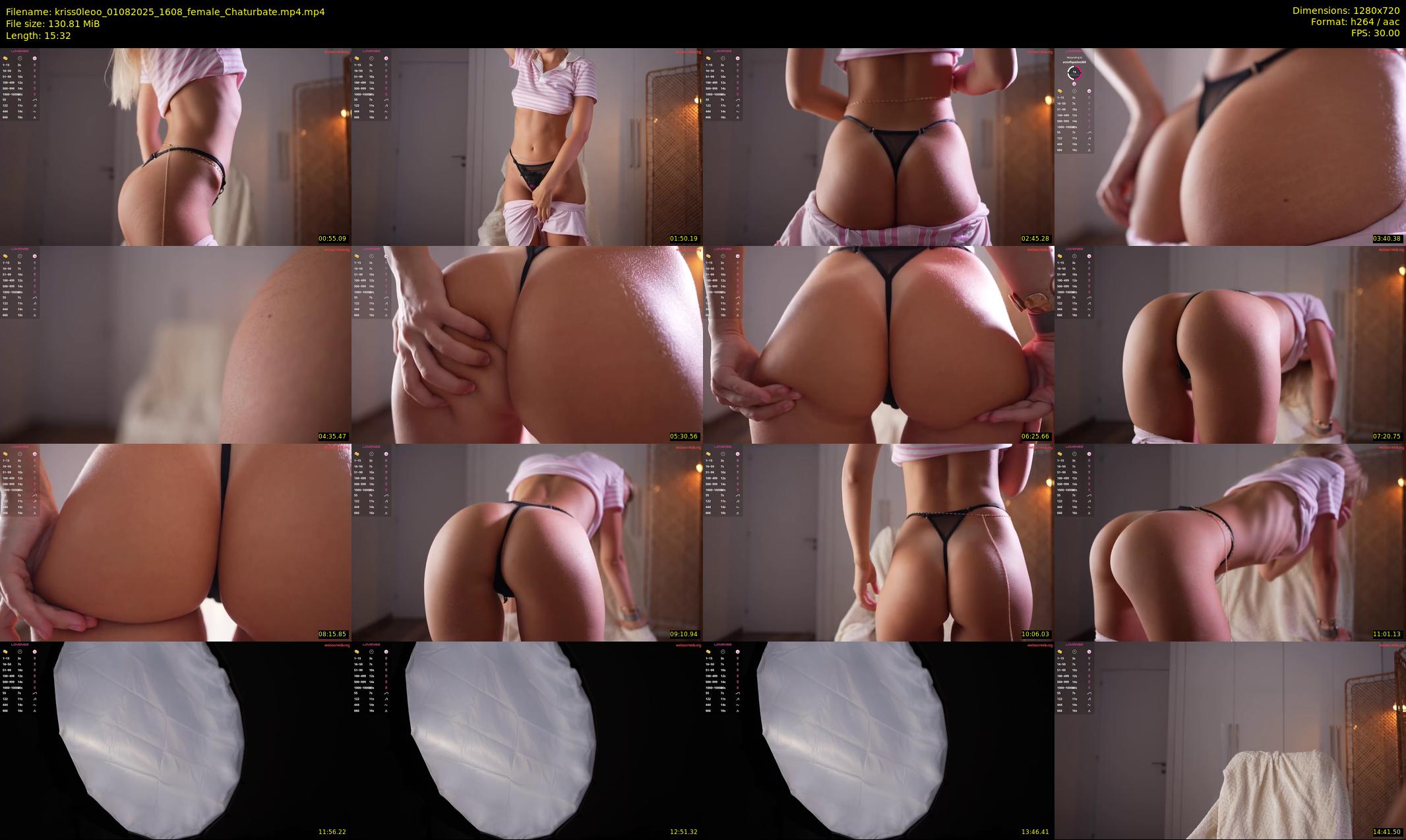 kriss0leoo — 16 minute Chaturbate couple cam show recording, 720p, Aug 1, 2025