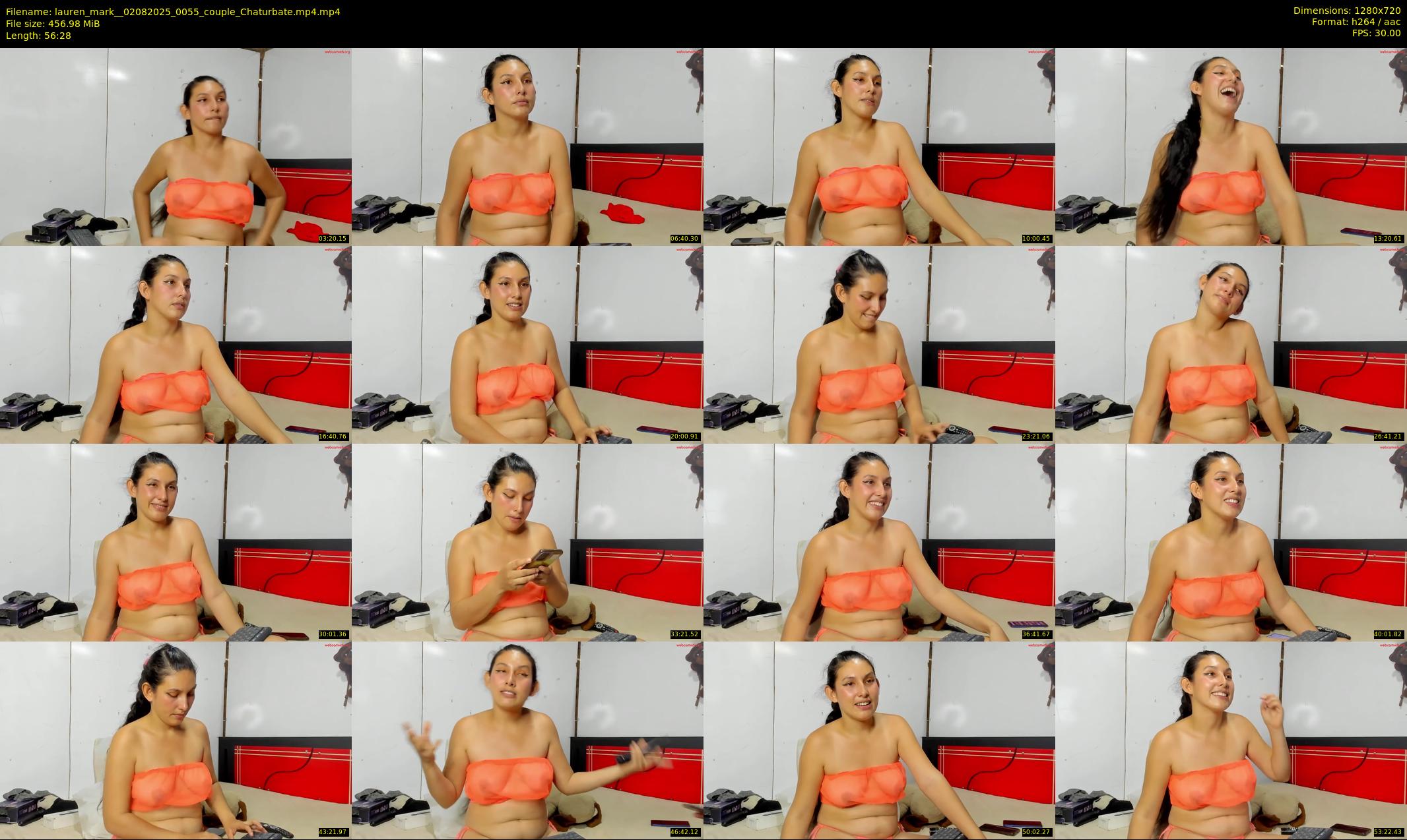lauren_mark_ — 57 minute Chaturbate couple cam show recording, 720p, Aug 2, 2025