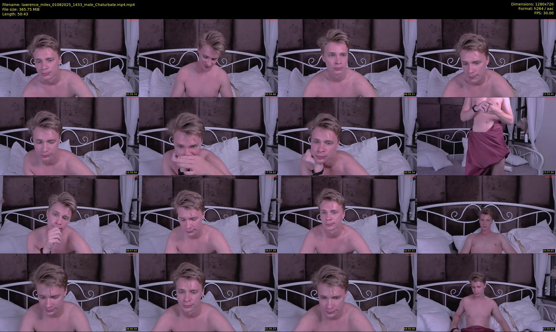 lawrence_miles — 51 minute Chaturbate male cam show recording, 720p, Aug 1, 2025