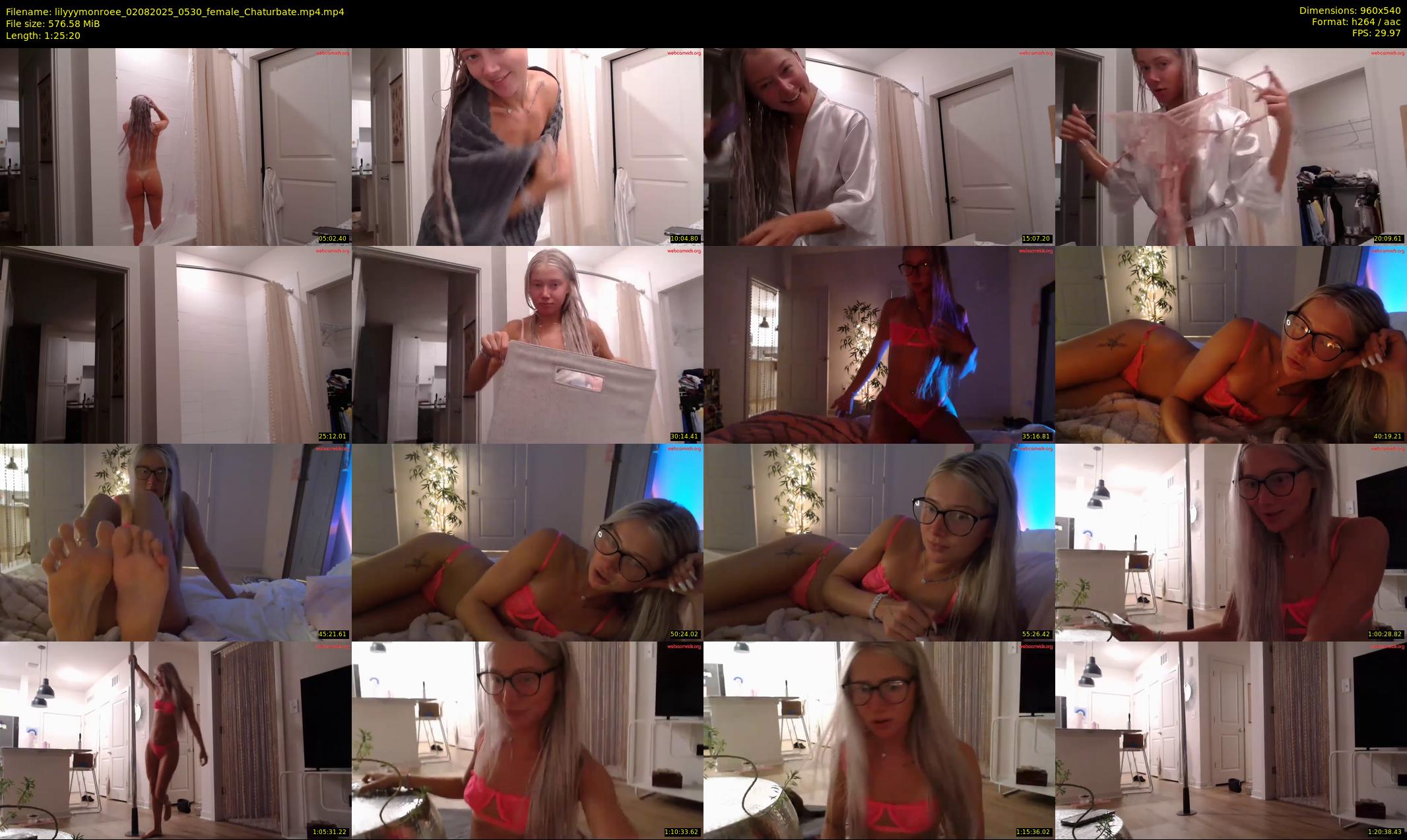 lilyyymonroee — 86 minute Chaturbate female cam show recording, 480p, Aug 2, 2025