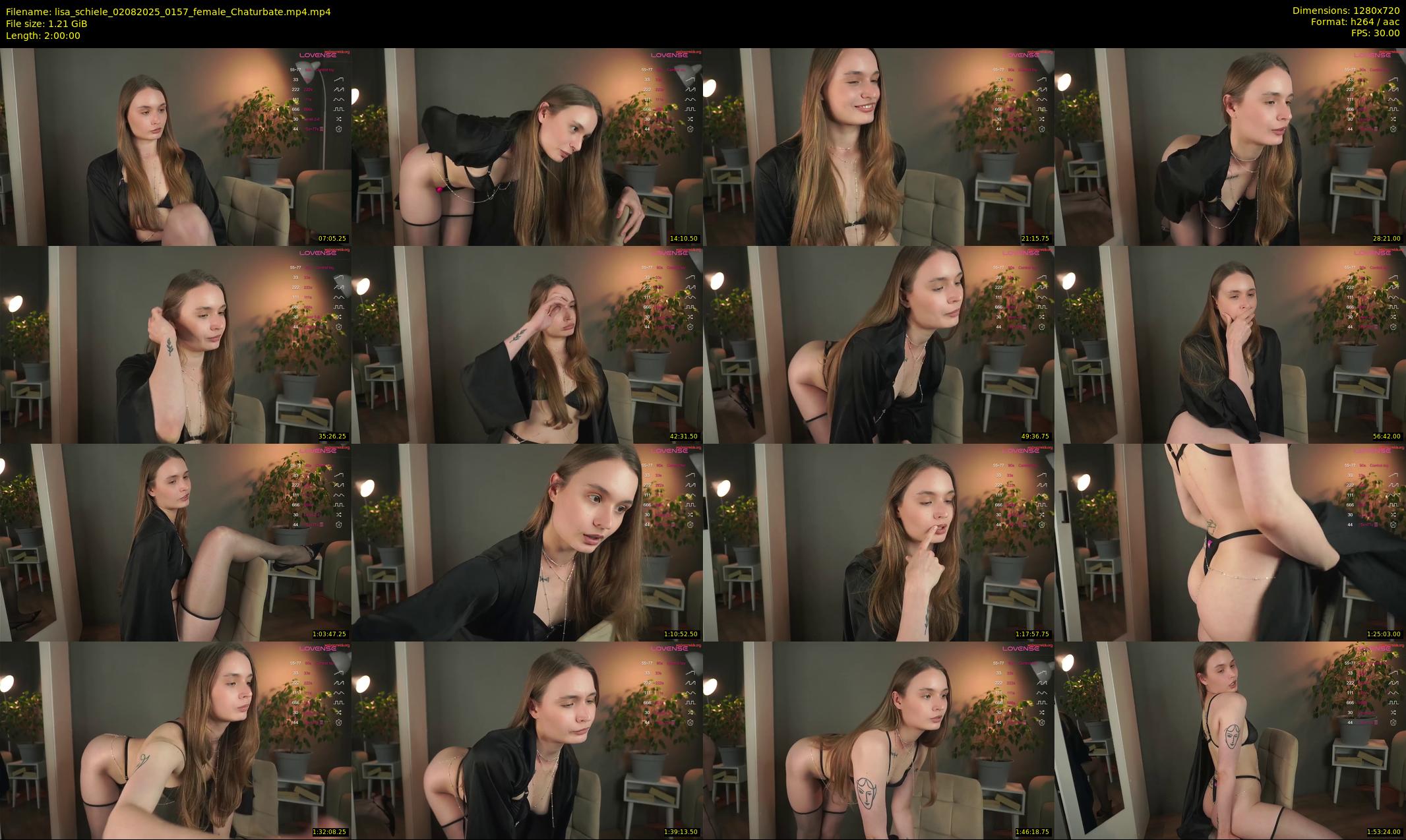lisa_schiele — 120 minute Chaturbate female cam show recording, 720p, Aug 2, 2025