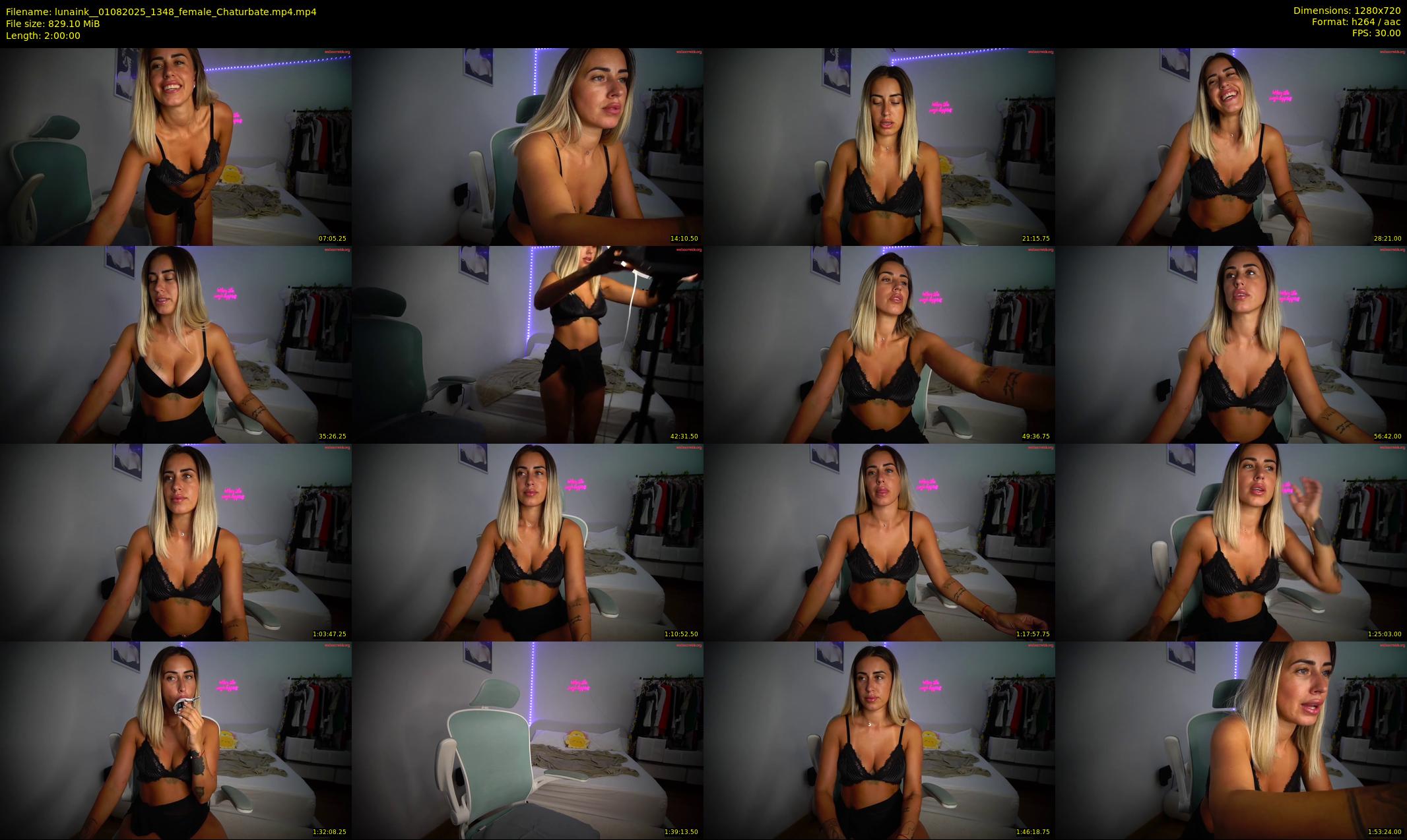 lunaink_ — 120 minute Chaturbate female cam show recording, 720p, Aug 1, 2025