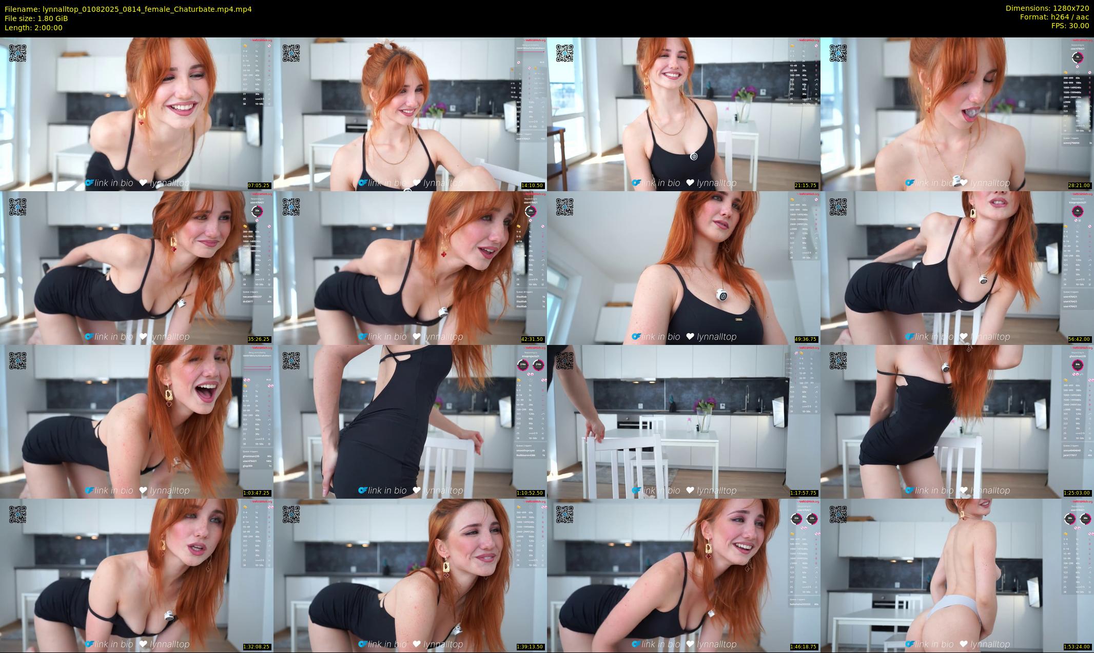 lynnalltop — 120 minute Chaturbate female cam show recording, 720p, Aug 1, 2025